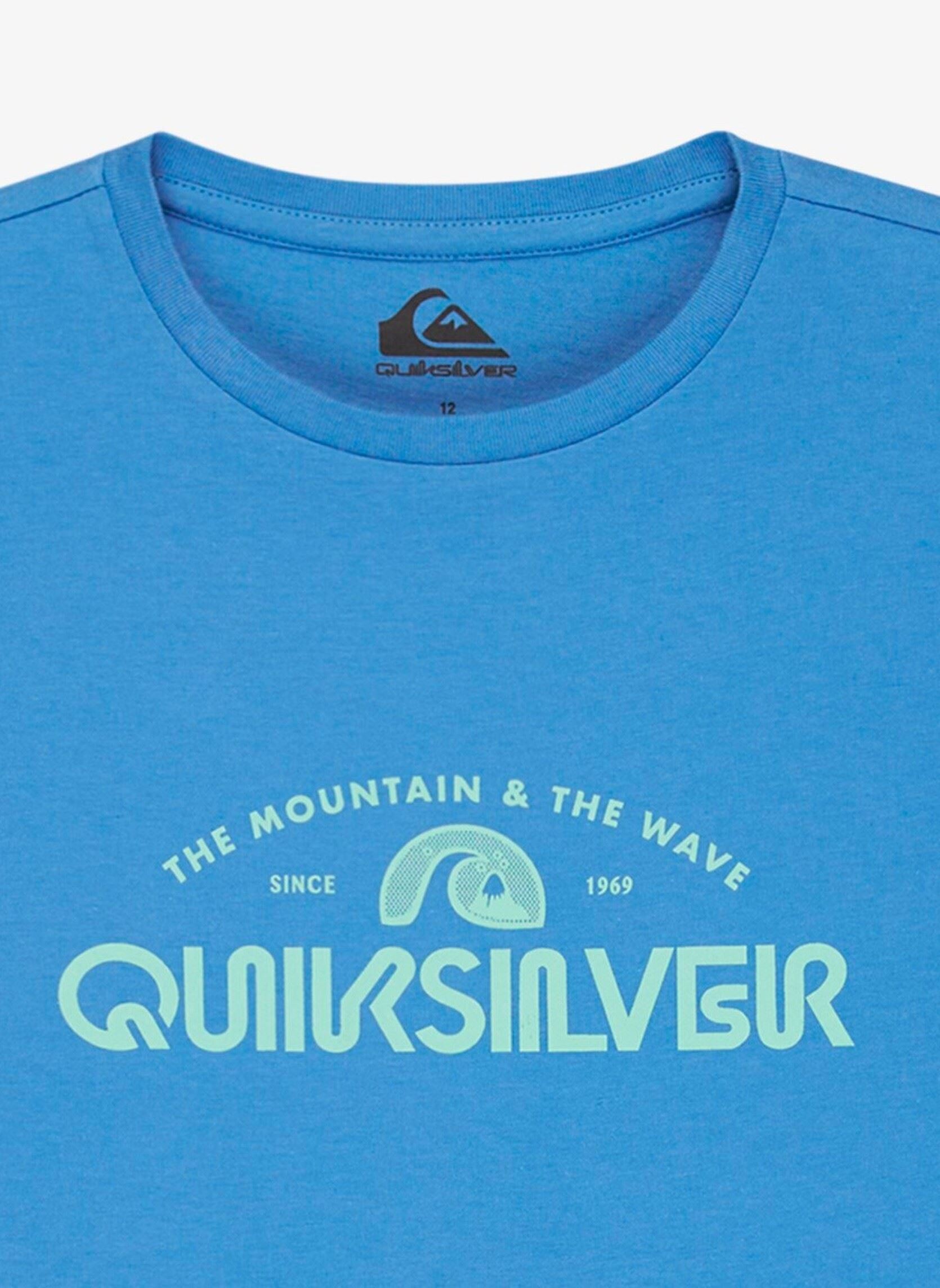 Tee-shirts manches courtes Ev Corpo Classic Youth garçon bleu Quiksilver Tee-shirts manches courtes Ev Corpo Classic Youth garçon bleu RIVIERA