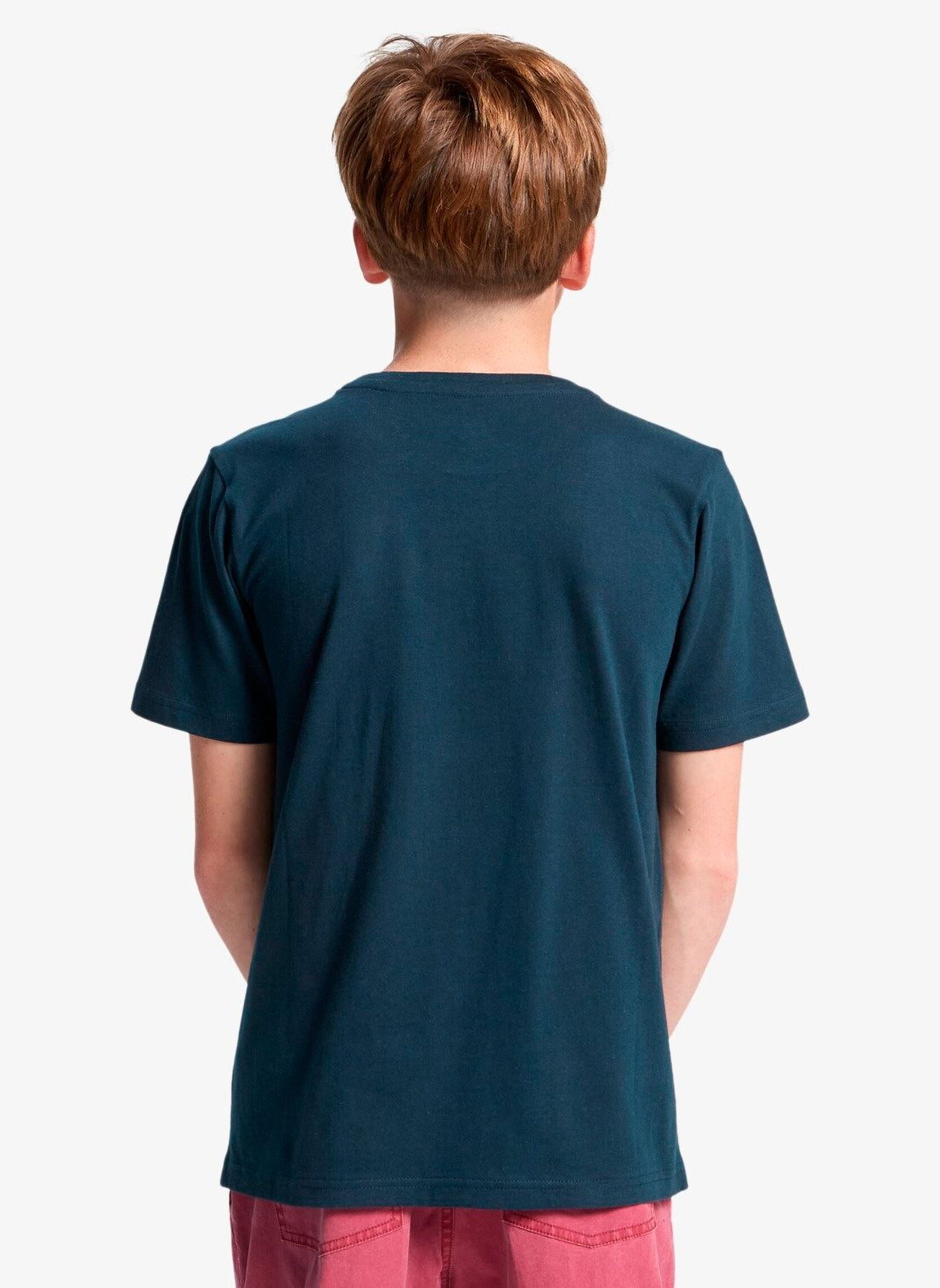 Tee-shirts manches courtes Ev Corpo Classic Youth garçon bleu Quiksilver Tee-shirts manches courtes Ev Corpo Classic Youth garçon bleu Dark Navy