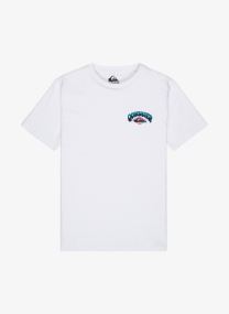 T-shirts met korte mouwen Palm Horizon Ss jongens wit