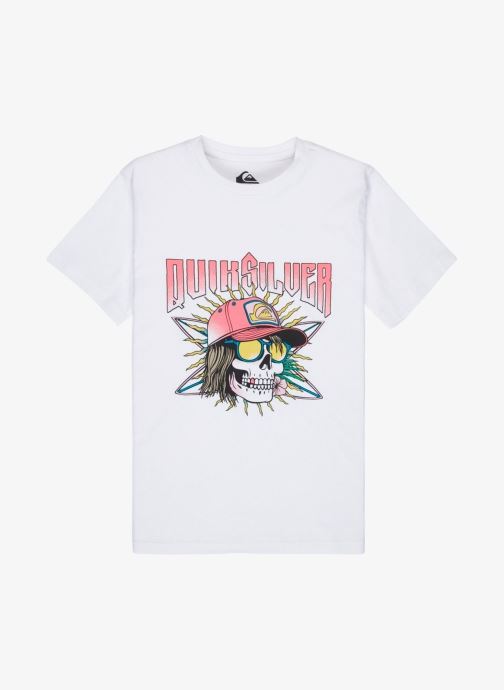 Quiksilver Tee-shirts manches courtes Sound On Ss garçon blanc