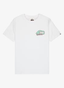T-shirts met korte mouwen Skeleton Ride Ss jongens wit
