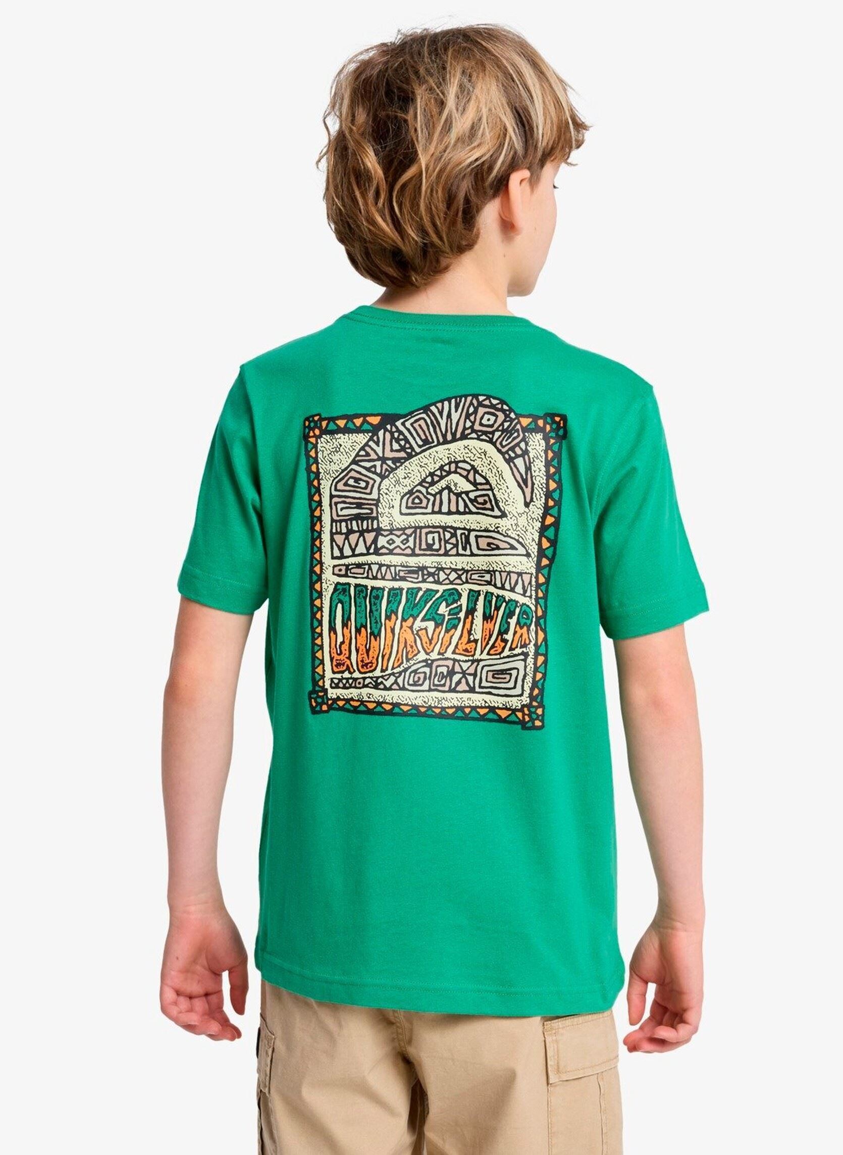 T-shirts met korte mouwen Heritage Ss jongens wit Quiksilver T-shirts met korte mouwen Heritage Ss jongens wit White