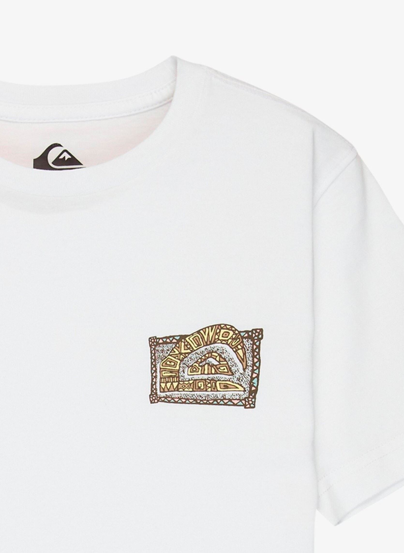 T-shirts met korte mouwen Heritage Ss jongens wit Quiksilver T-shirts met korte mouwen Heritage Ss jongens wit White