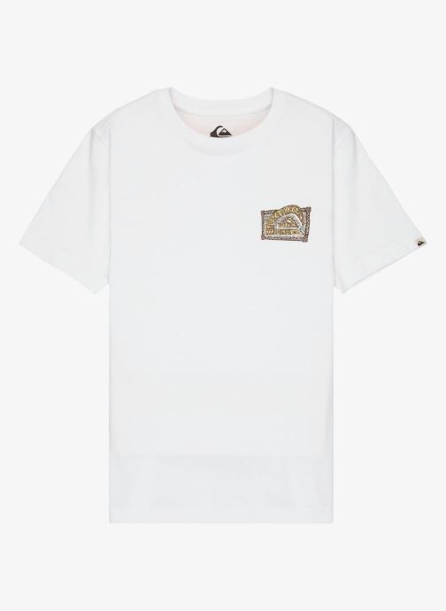 Quiksilver Tee-shirts manches courtes Heritage Ss garçon blanc
