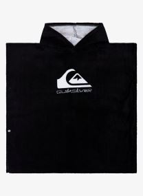 Badjassen en badcapes Hoody Towel Boy jongens zwart