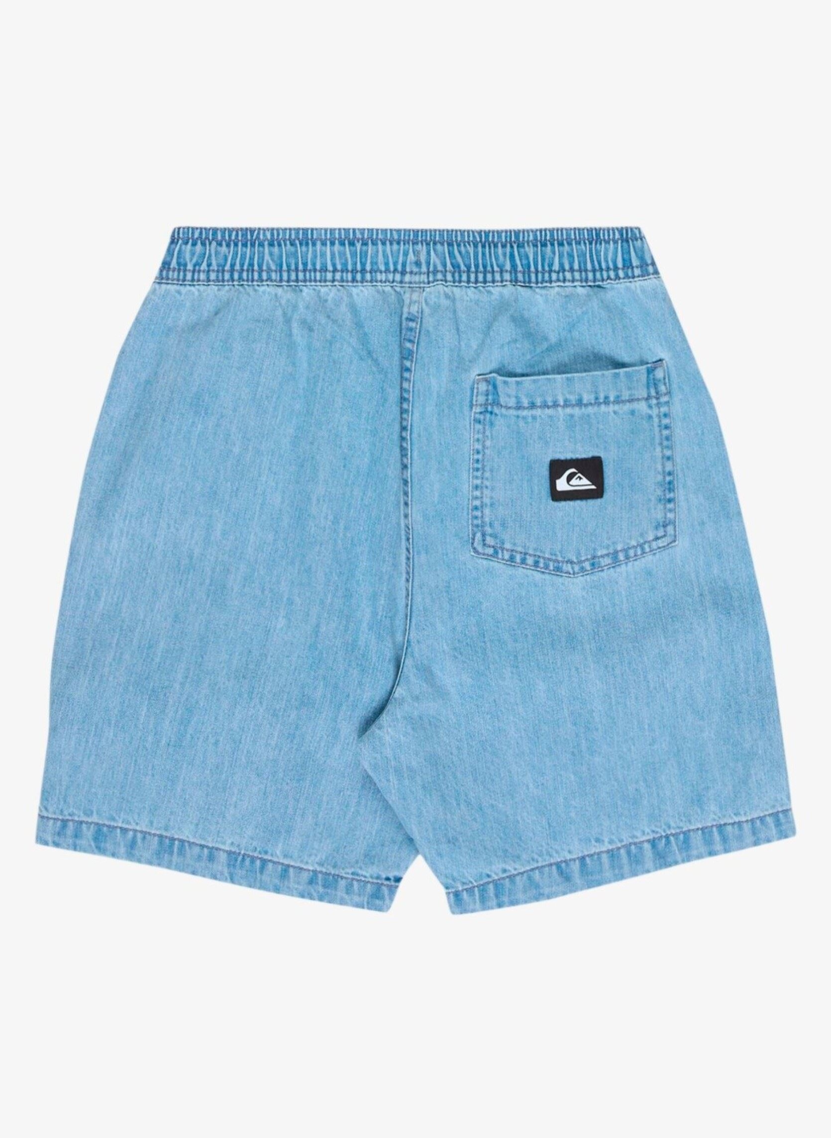 Shorts Taxer Denim Short Youth 16 garçon bleu Quiksilver Shorts Taxer Denim Short Youth 16 garçon bleu 2001 Stone Wash