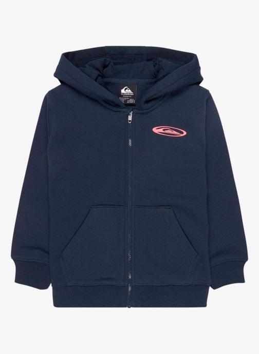 Quiksilver Sweaters met rits Quik Globe Hoodie Zip Boy jongens blauw