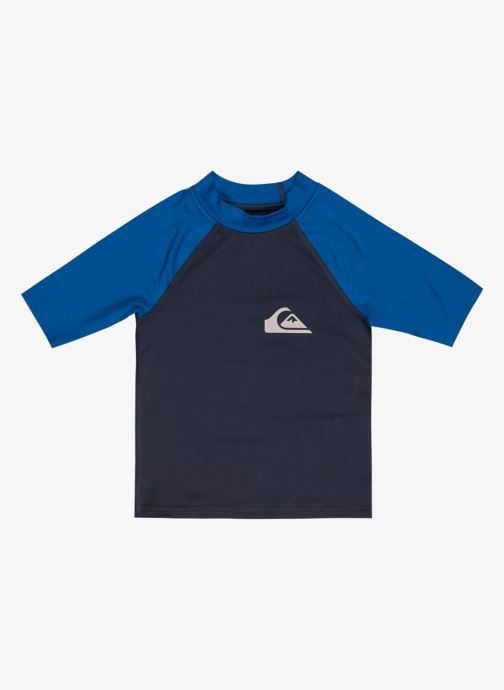 Quiksilver Tee-shirts manches longues Everyday Upf50 Ss Boy garçon bleu