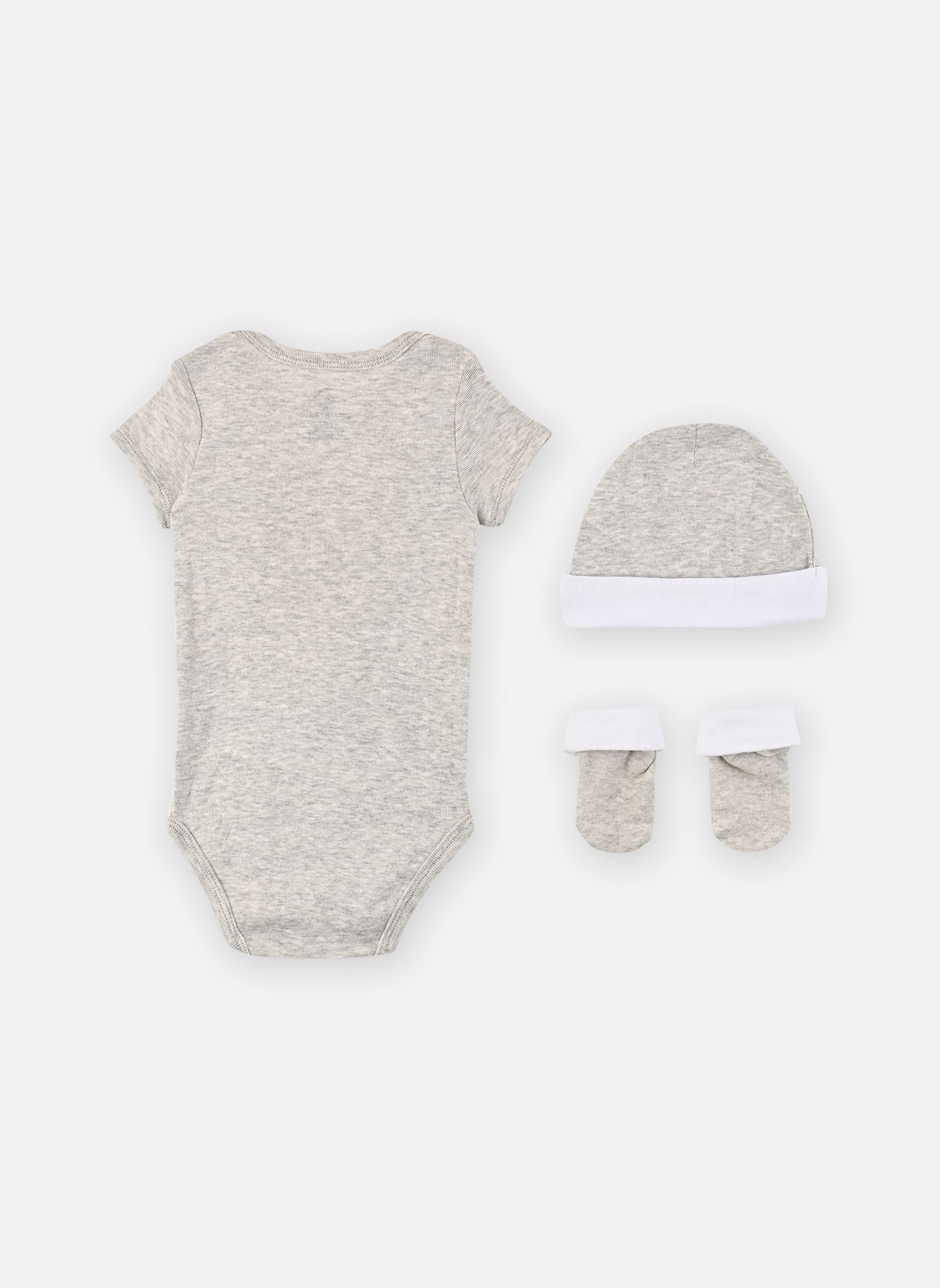 Box Chn Classic Ctp Set 3Pc grijs Converse Apparel Box Chn Classic Ctp Set 3Pc grijs Grey heather