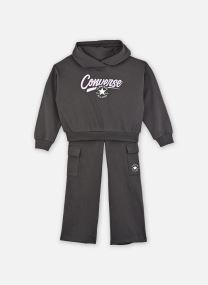 Joggings Cnvg Hoodie And Cargo Pant Set fille gris