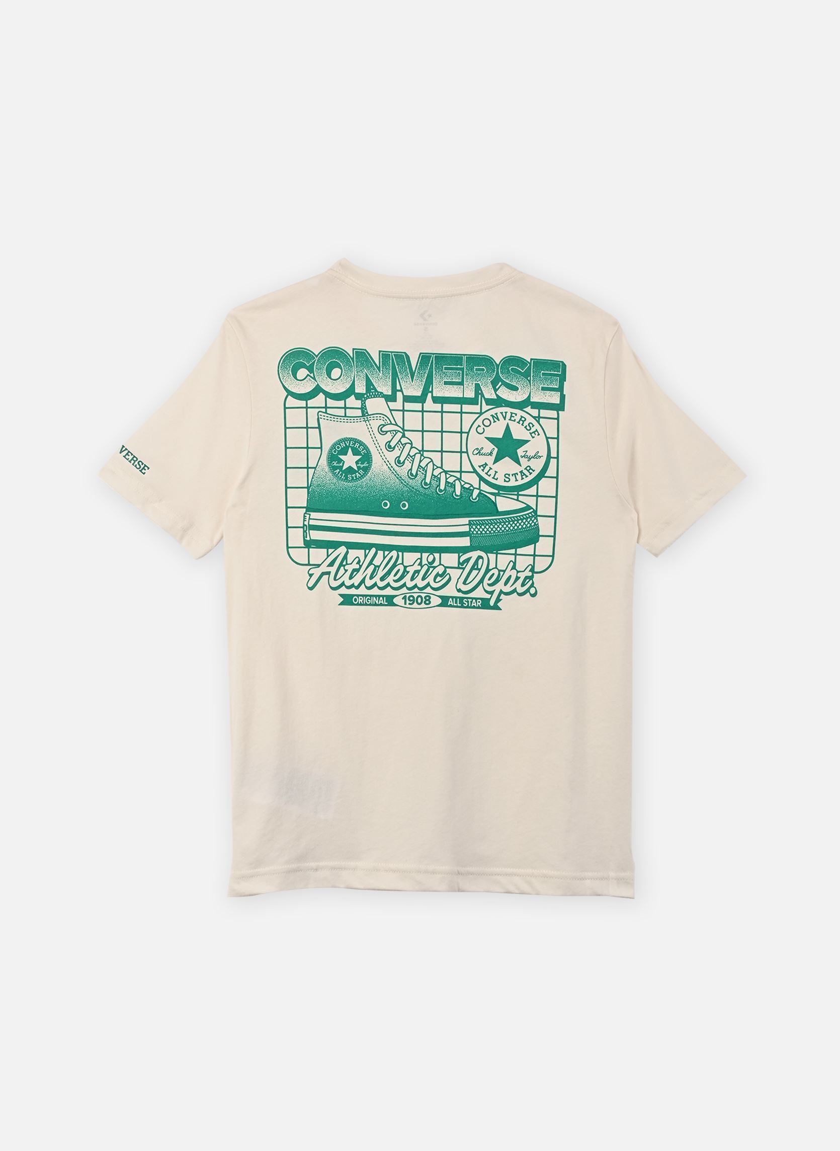 Vêtements Converse Apparel Cnvb Frontback Retro Snkr Tee pour Enfant