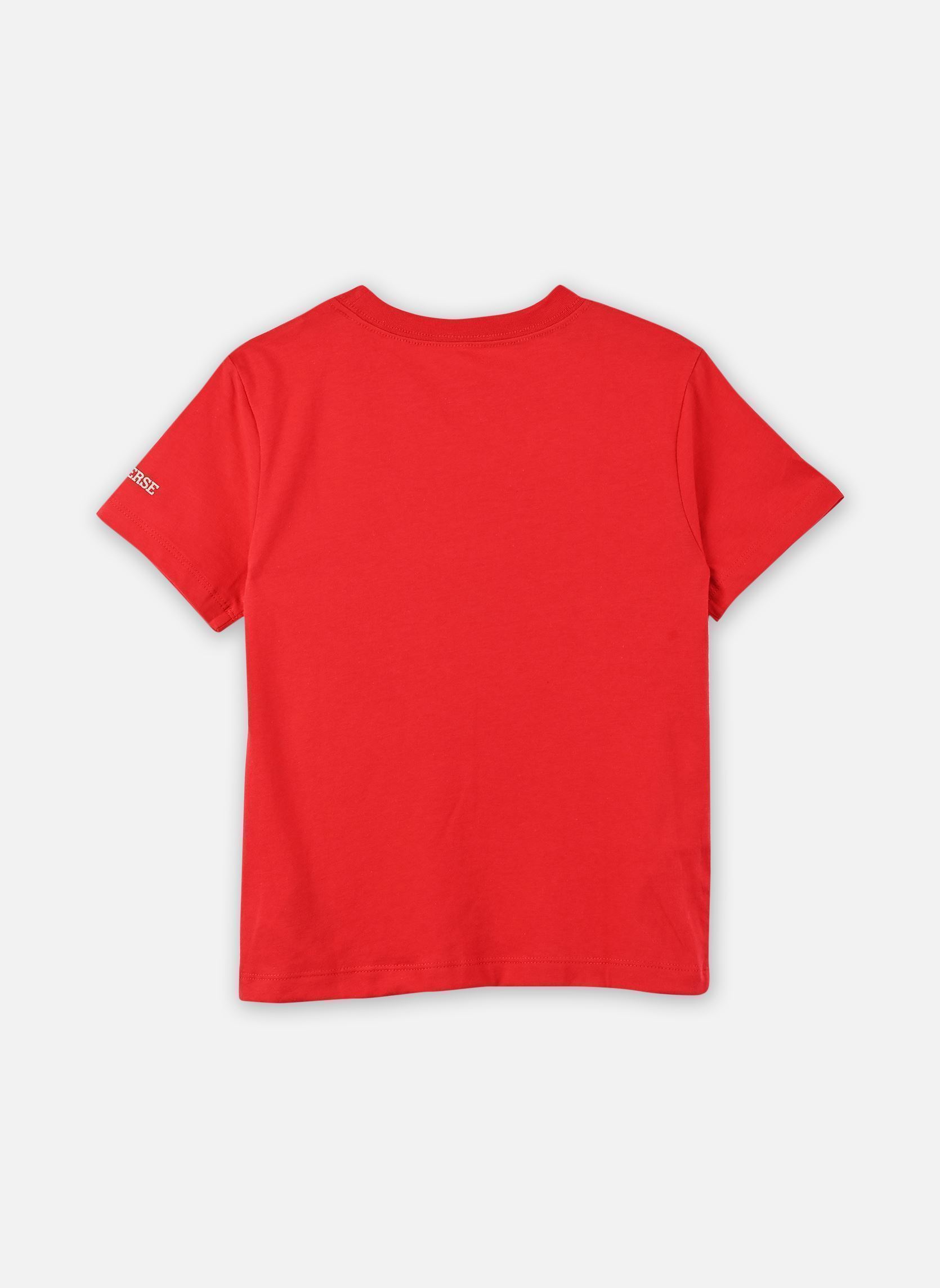 Kurzarm-T-Shirts Cnvg Valentine'S Day Heart Tee mädchen rot Converse Apparel Kurzarm-T-Shirts Cnvg Valentine'S Day Heart Tee mädchen rot CONVERSE RED