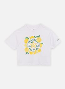 Tee-shirts manches courtes Cnvg Spring Citrus Lemon Tee fille blanc