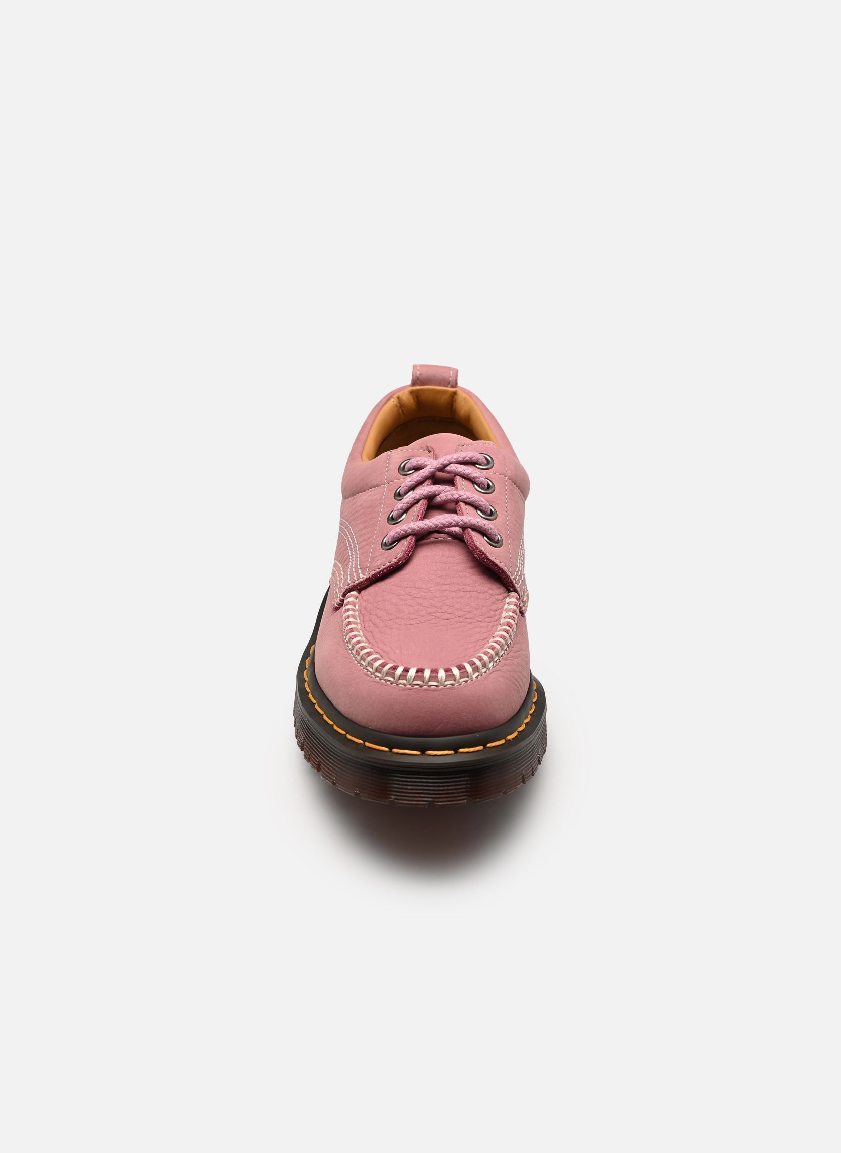 Derbies Lowell femme rose Dr. Martens Derbies Lowell femme rose DUSTY ROSE MILLED NUBUCK WP