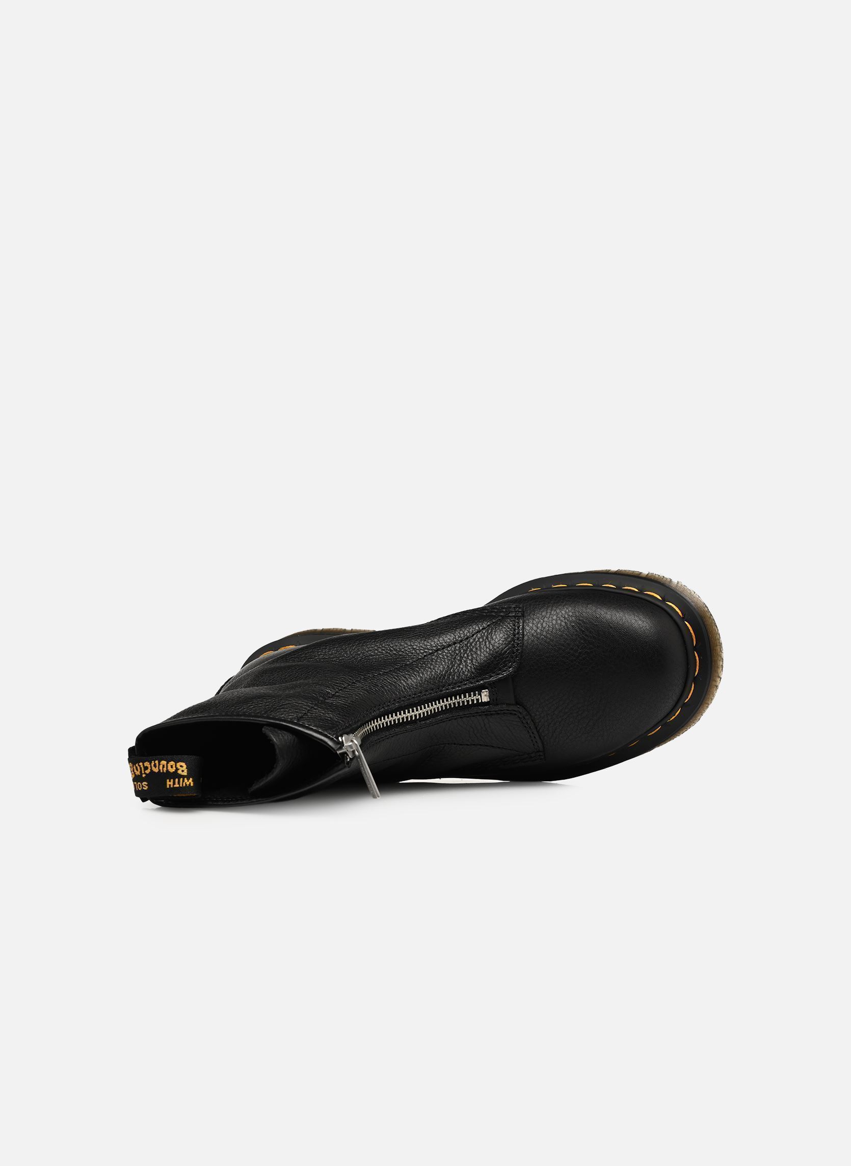 Bottines et boots 1460 Fz Zip Up Boot femme noir Dr. Martens Bottines et boots 1460 Fz Zip Up Boot femme noir BLACK VIRGINIA