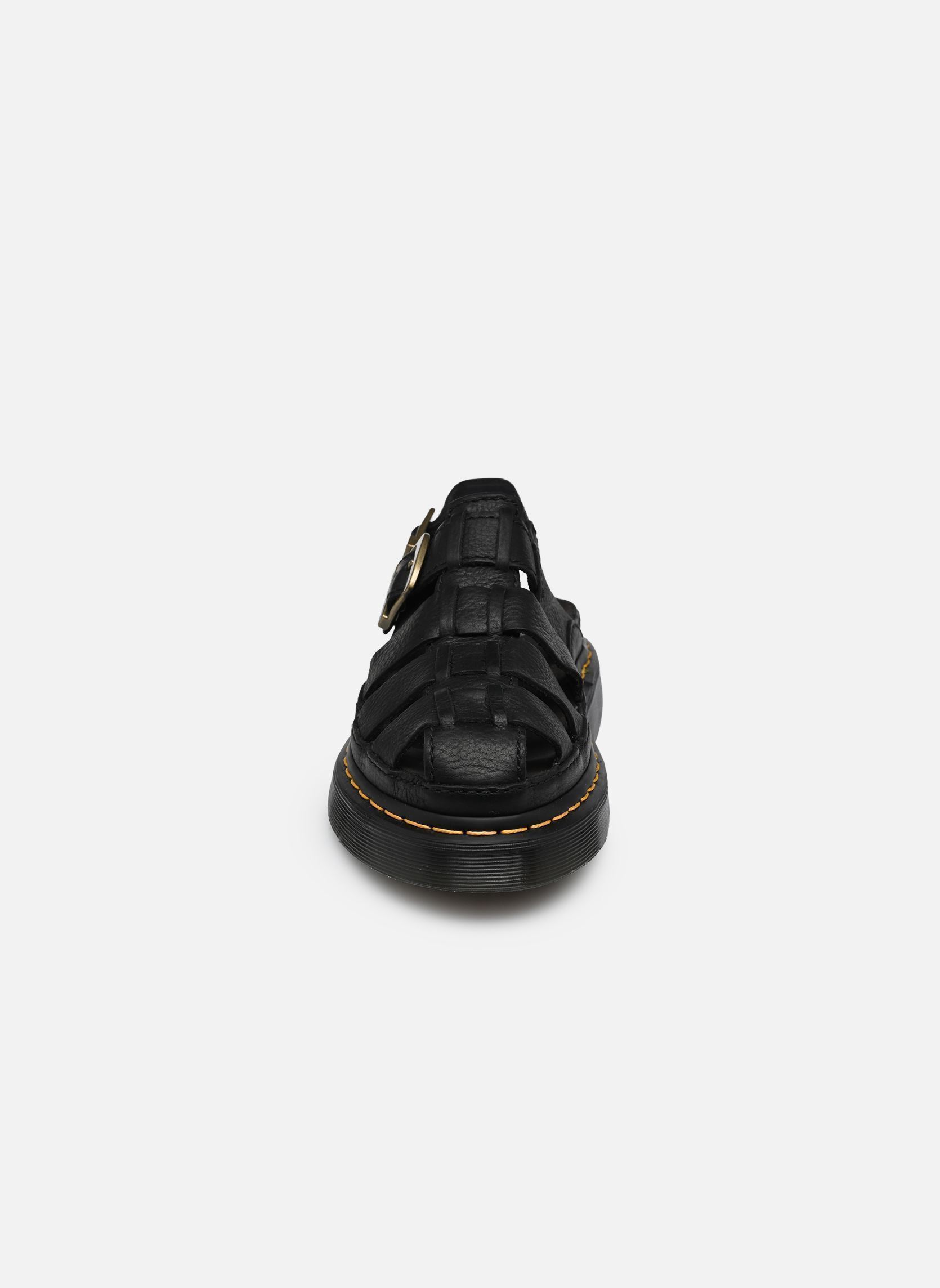 Keil- und Plateausandalen Wrenlie damen schwarz Dr. Martens Keil- und Plateausandalen Wrenlie damen schwarz BLACK GRIZZLY