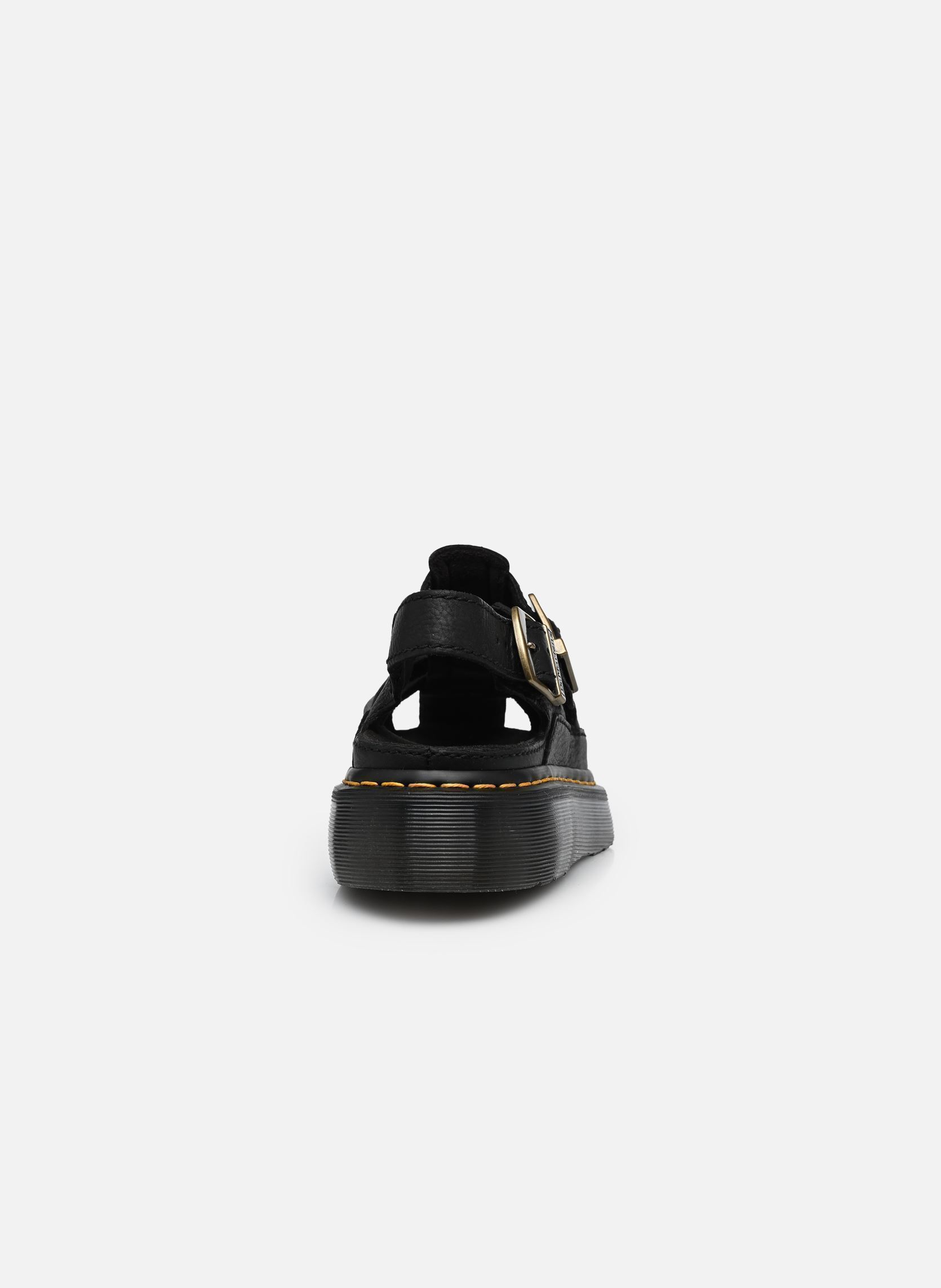 Keil- und Plateausandalen Wrenlie damen schwarz Dr. Martens Keil- und Plateausandalen Wrenlie damen schwarz BLACK GRIZZLY