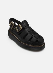 Keil- und Plateausandalen Wrenlie damen schwarz Dr. Martens Keil- und Plateausandalen Wrenlie damen schwarz BLACK GRIZZLY