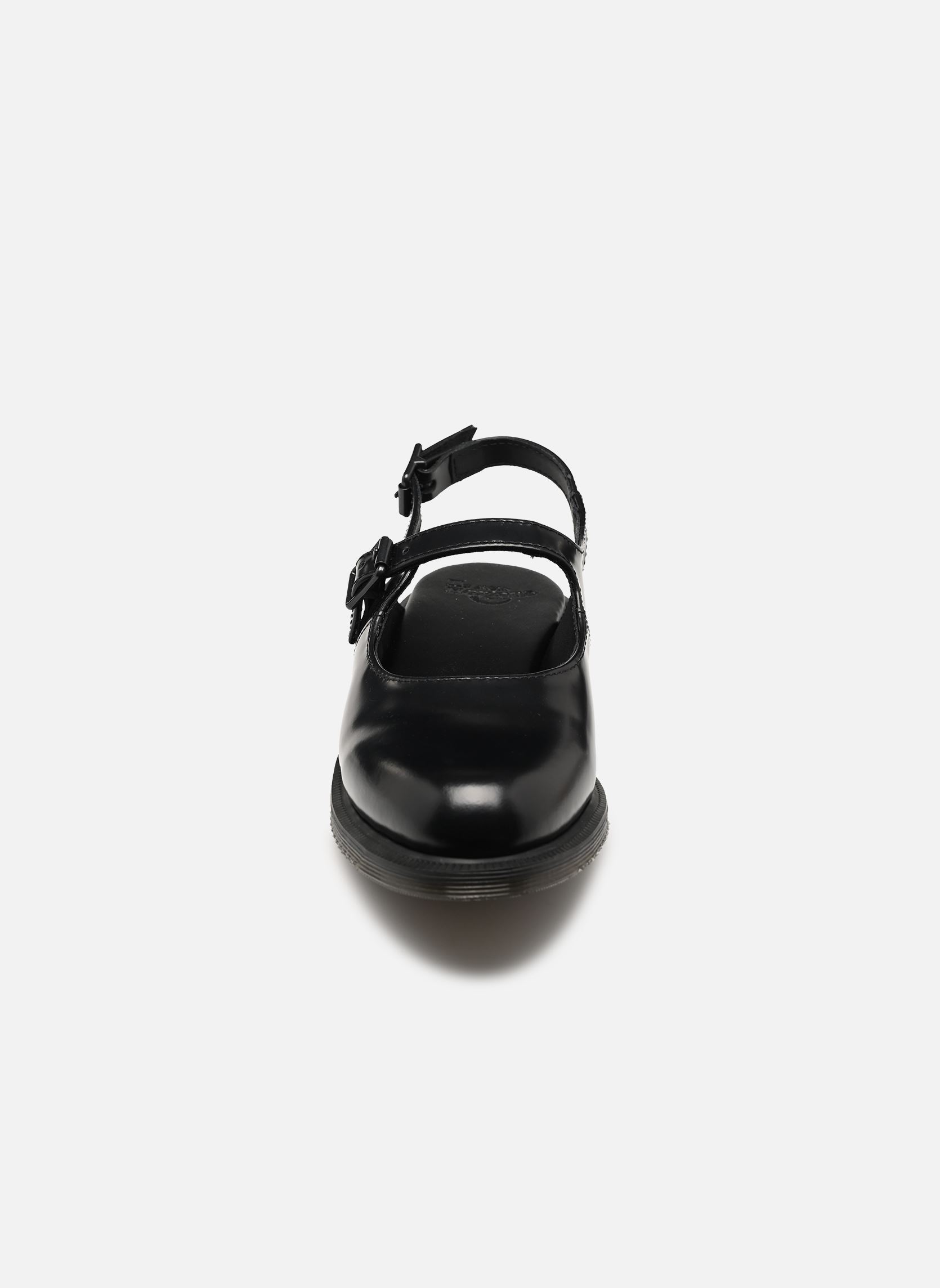 Muilen en klompen Madaline dames zwart Dr. Martens Muilen en klompen Madaline dames zwart BLACK POLISHED SMOOTH