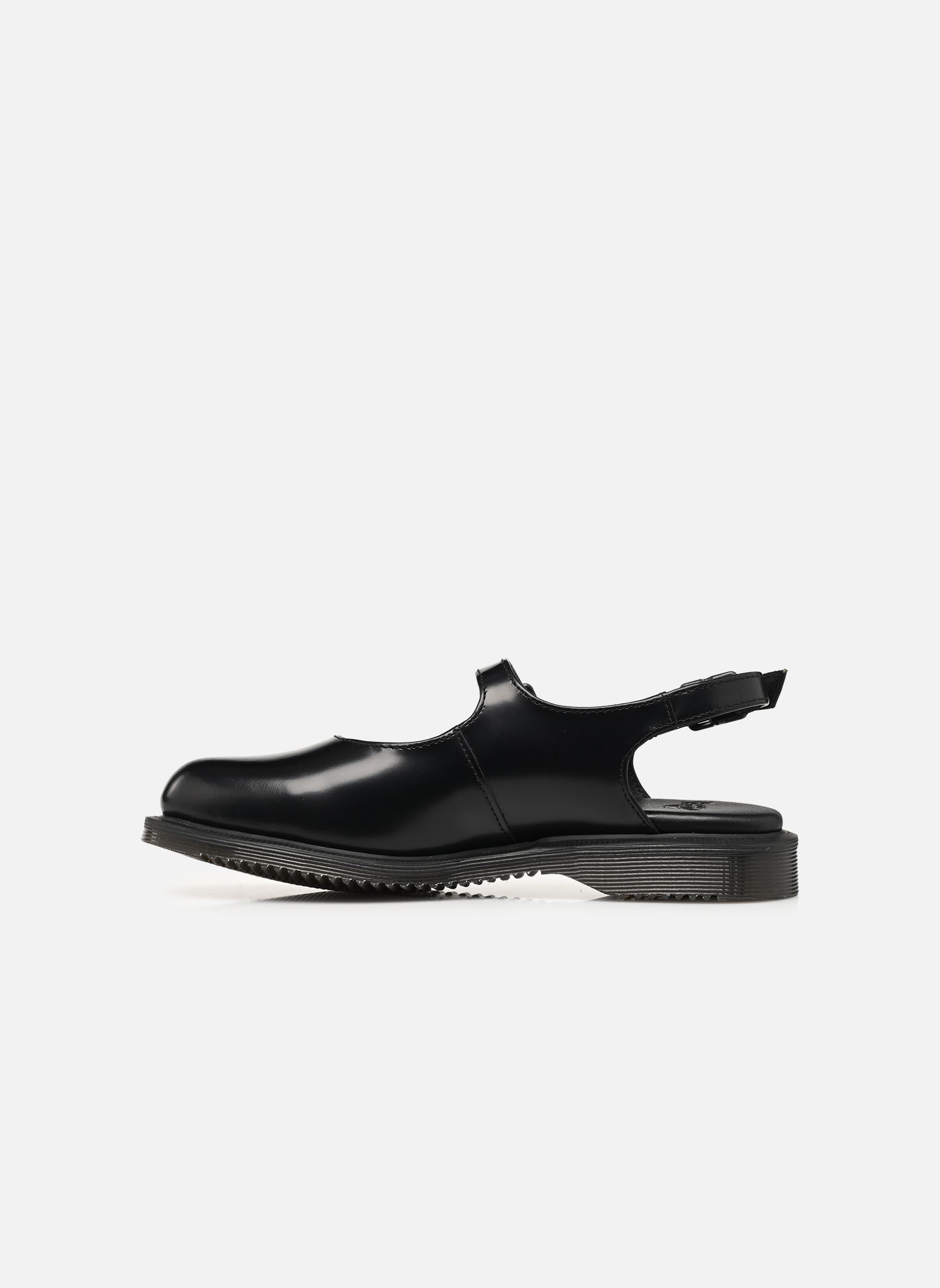 Muilen en klompen Madaline dames zwart Dr. Martens Muilen en klompen Madaline dames zwart BLACK POLISHED SMOOTH