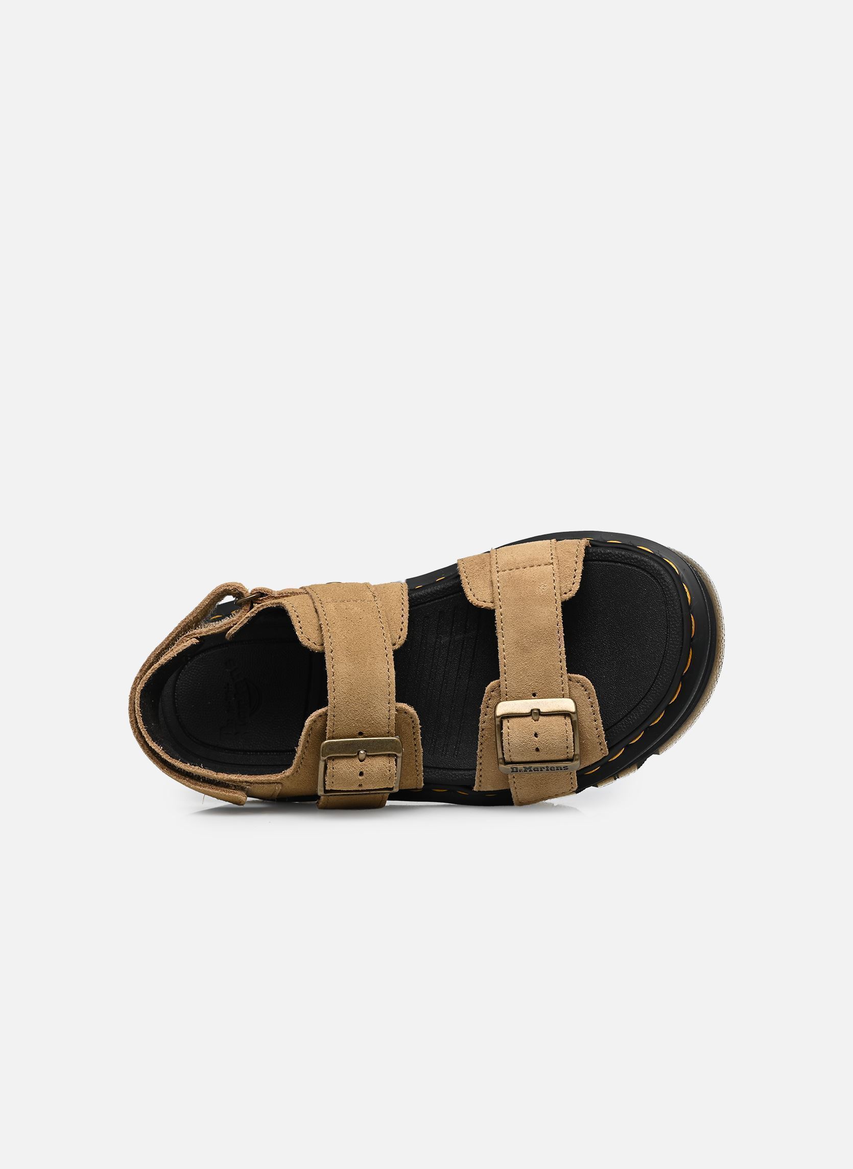 Keil- und Plateausandalen Zebzag Sandal damen beige Dr. Martens Keil- und Plateausandalen Zebzag Sandal damen beige SAVANNAH TAN EH SUEDE