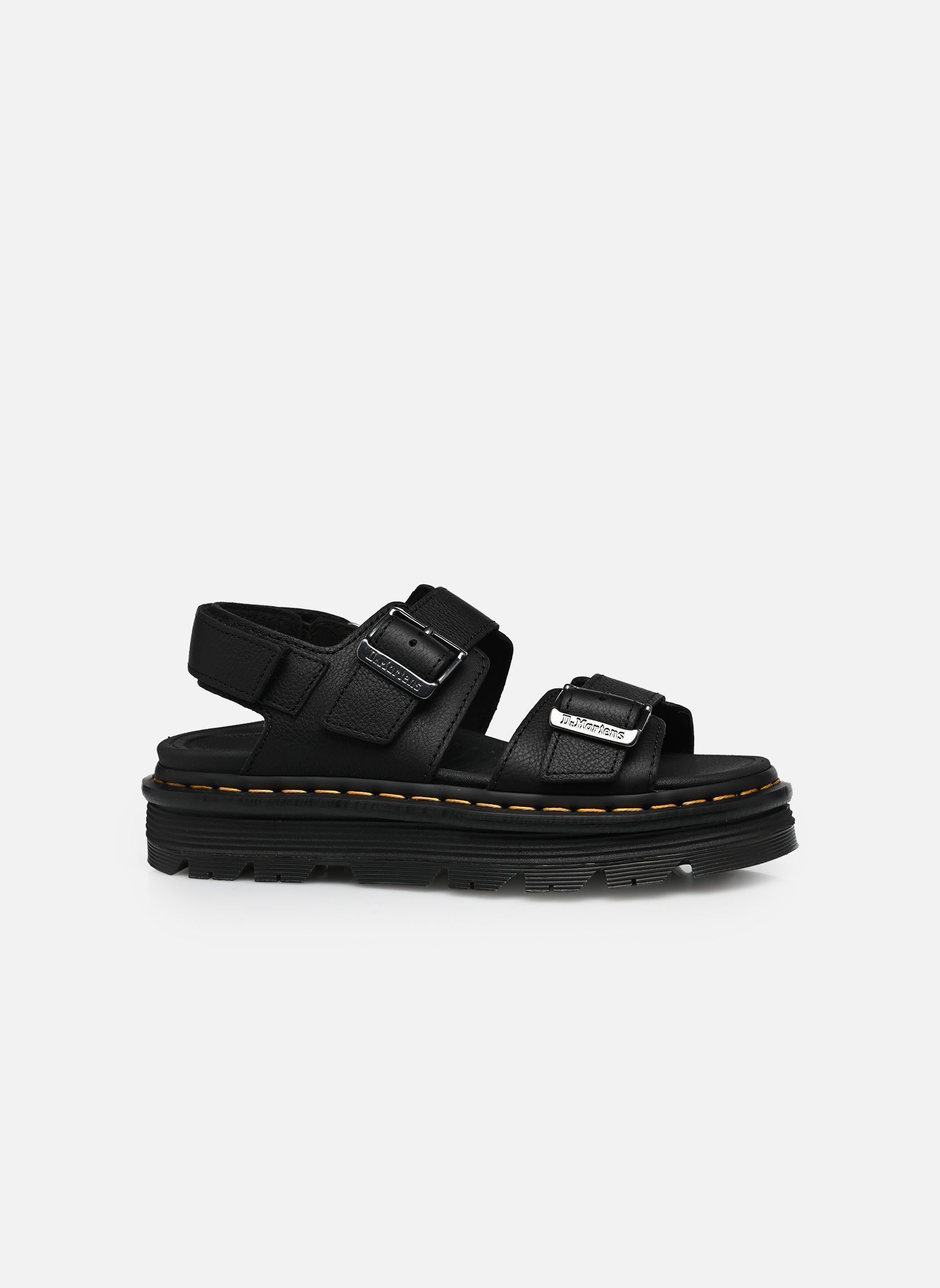 Sandales compensées et plateformes Zebzag Sandal femme noir Dr. Martens Sandales compensées et plateformes Zebzag Sandal femme noir BLACK PISA