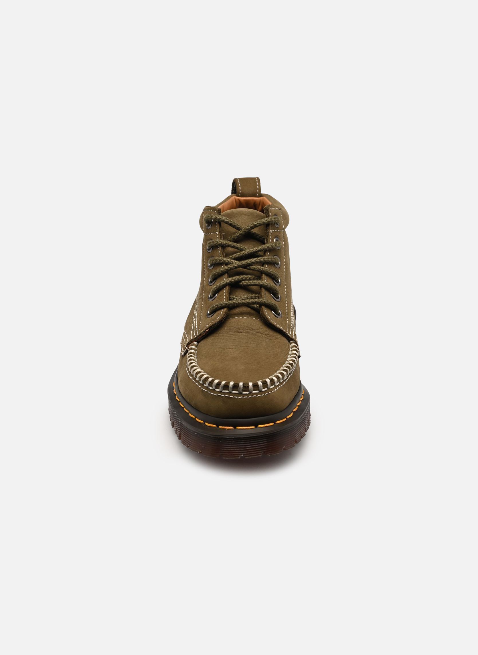 Geschnürte Stiefeletten Lowell Chukka W damen grün Dr. Martens Geschnürte Stiefeletten Lowell Chukka W damen grün DMS OLIVE MILLED NUBUCK WP
