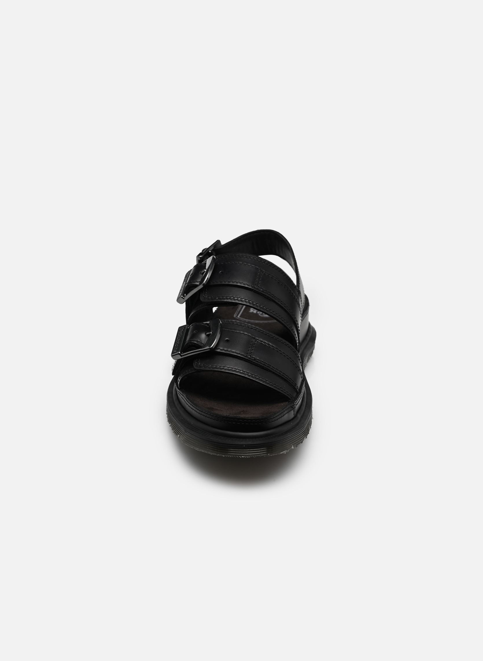 Sandalias y plataformas de cuña San Two Strap mujer negro Dr. Martens Sandalias y plataformas de cuña San Two Strap mujer negro BLACK ORLEANS