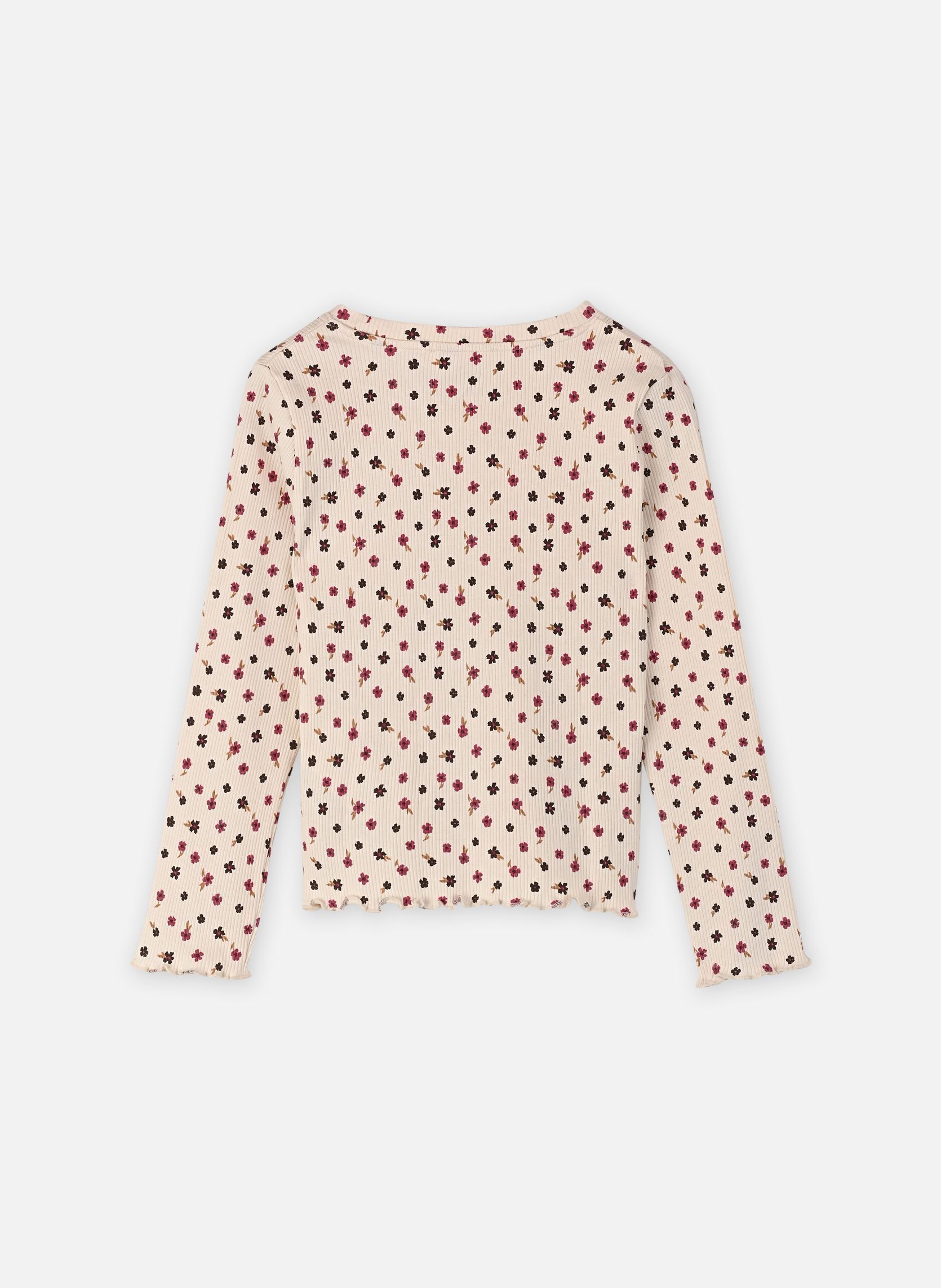 Tee-shirts TLIBERTY fille beige MADE BY Tee-shirts TLIBERTY fille beige FLOWMARRON_BEIGE