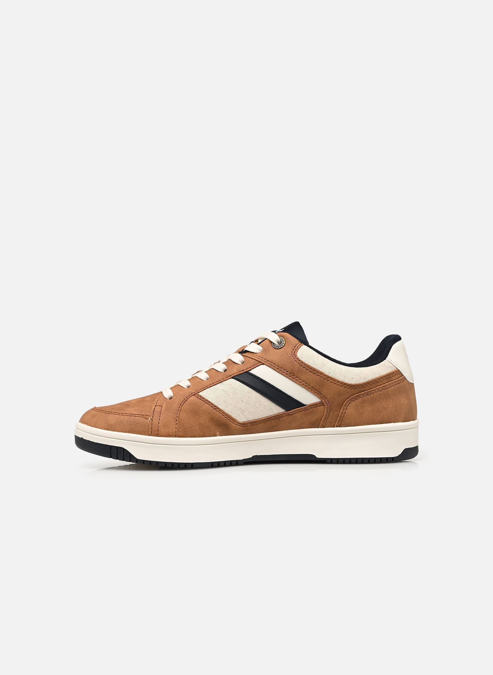 Baskets basses GHANDI 2 homme marron Redskins Baskets basses GHANDI 2 homme marron COGNAC/BEIGE