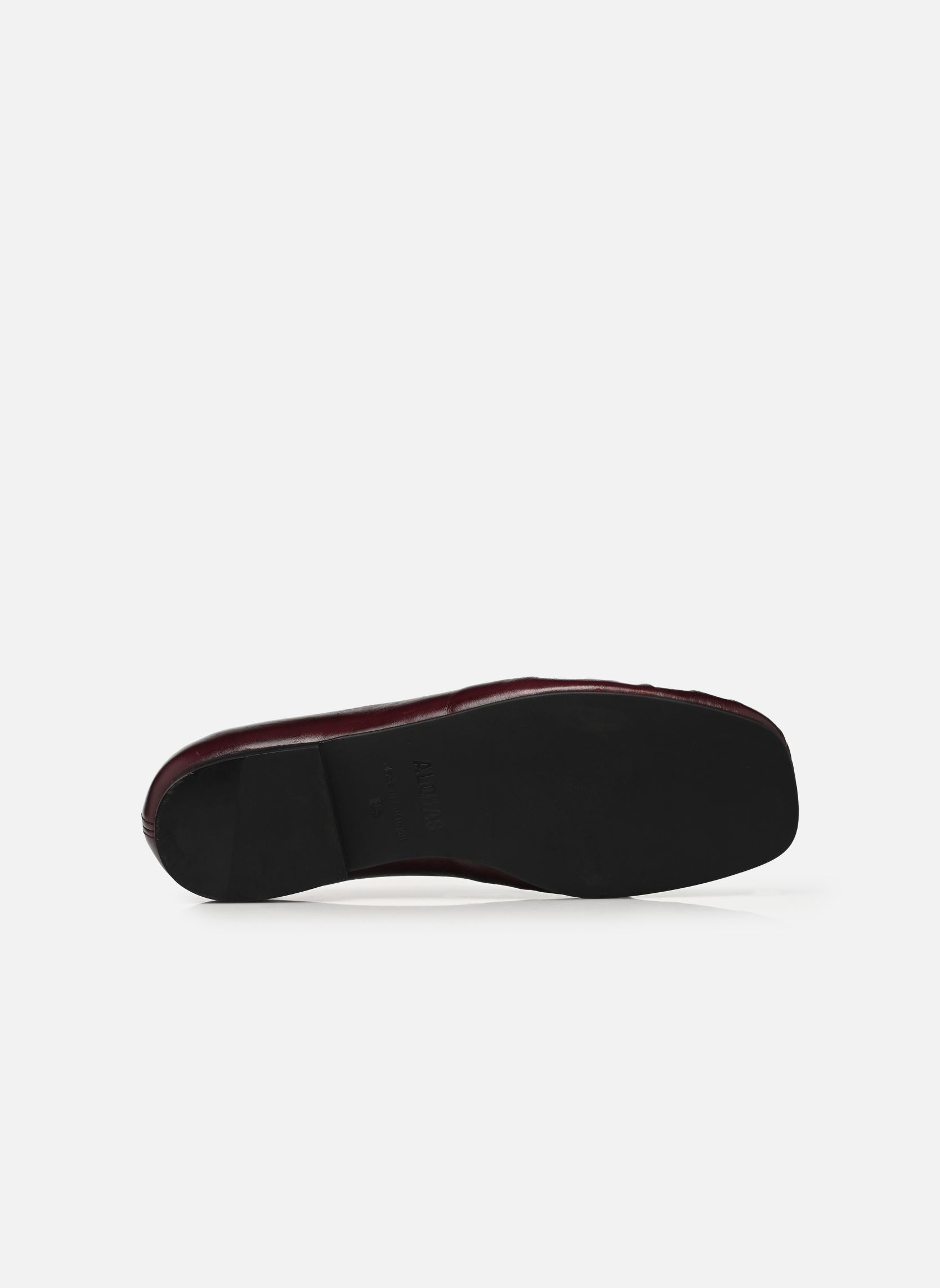 Mocassins Aven dames bordeaux Alohas Mocassins Aven dames bordeaux RIFT BURGUNDY LEATHER