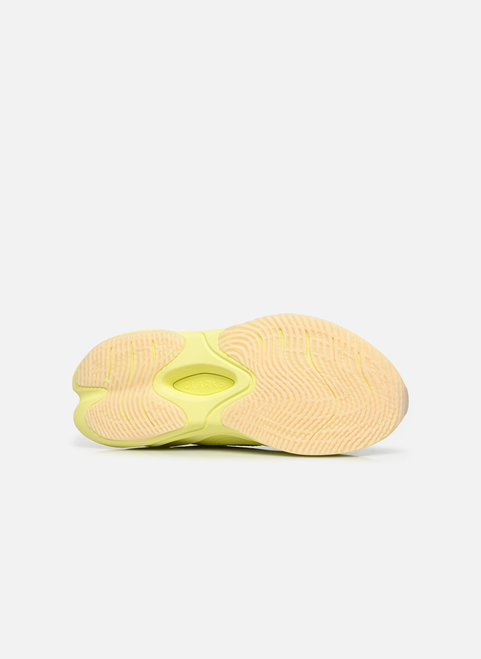 Baskets de sport Clarks Pace. femme jaune Clarks Baskets de sport Clarks Pace. femme jaune LIME COMBI