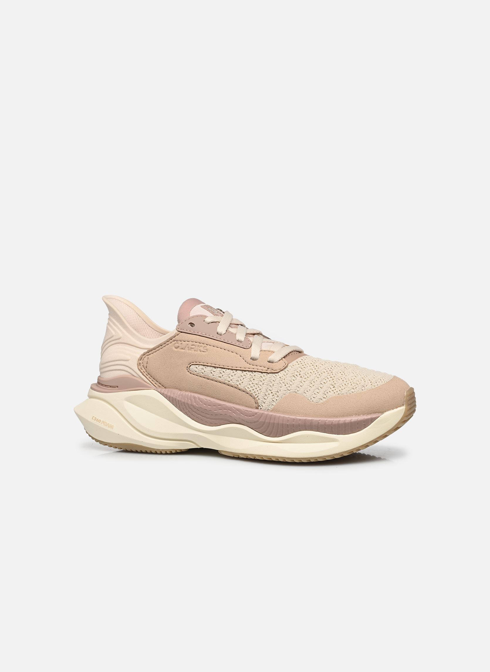 Baskets de sport Clarks Pace. femme beige Clarks Baskets de sport Clarks Pace. femme beige SAND COMBI