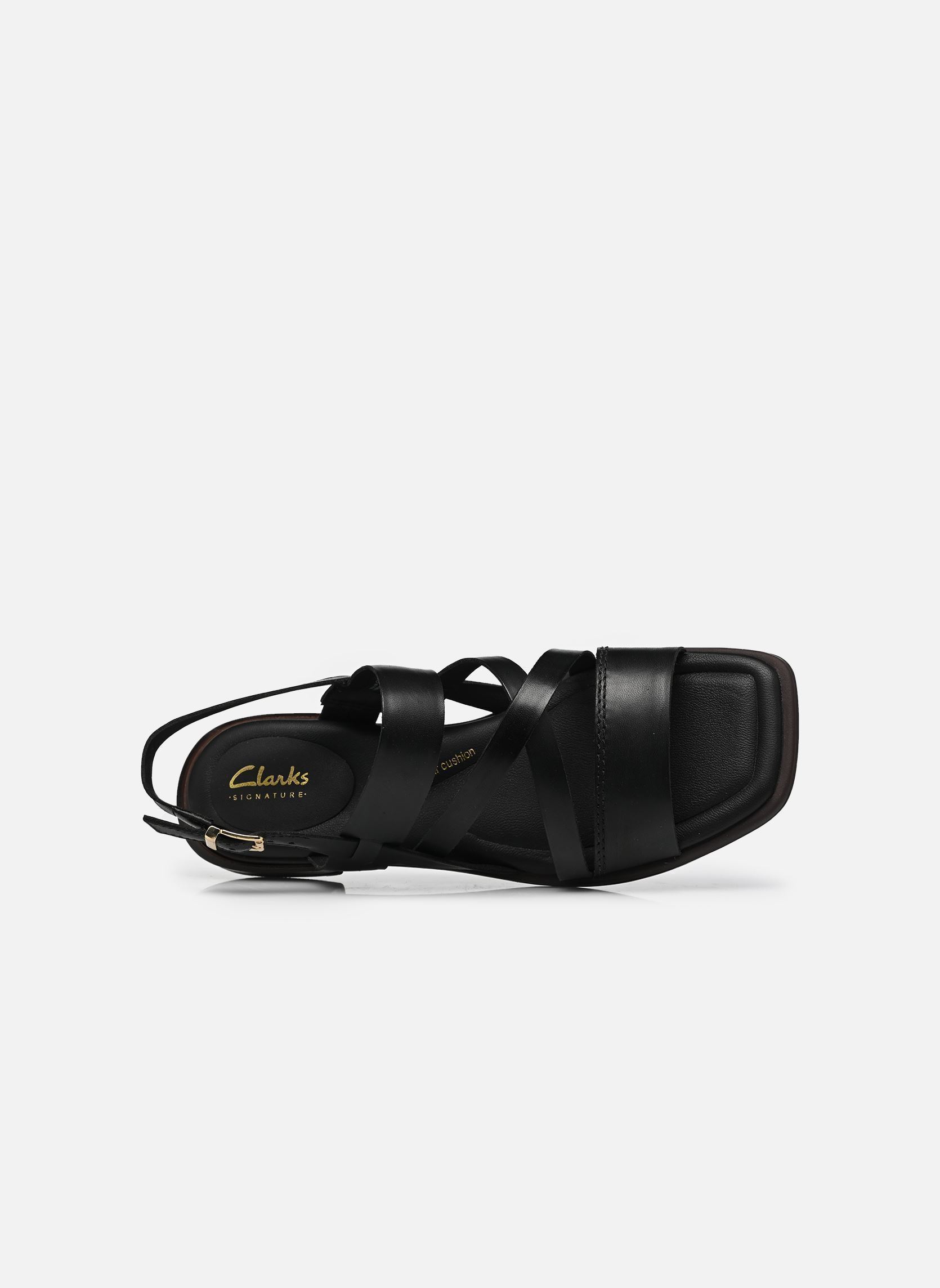 Flache Sandalen Ariany Strap damen schwarz Clarks Flache Sandalen Ariany Strap damen schwarz BLACK LEATHER