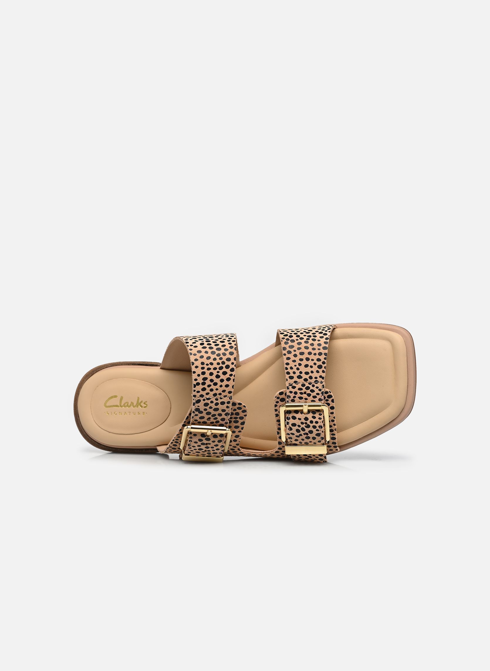 Mules Ariany Bay femme beige Clarks Mules Ariany Bay femme beige ANIMAL PRINT