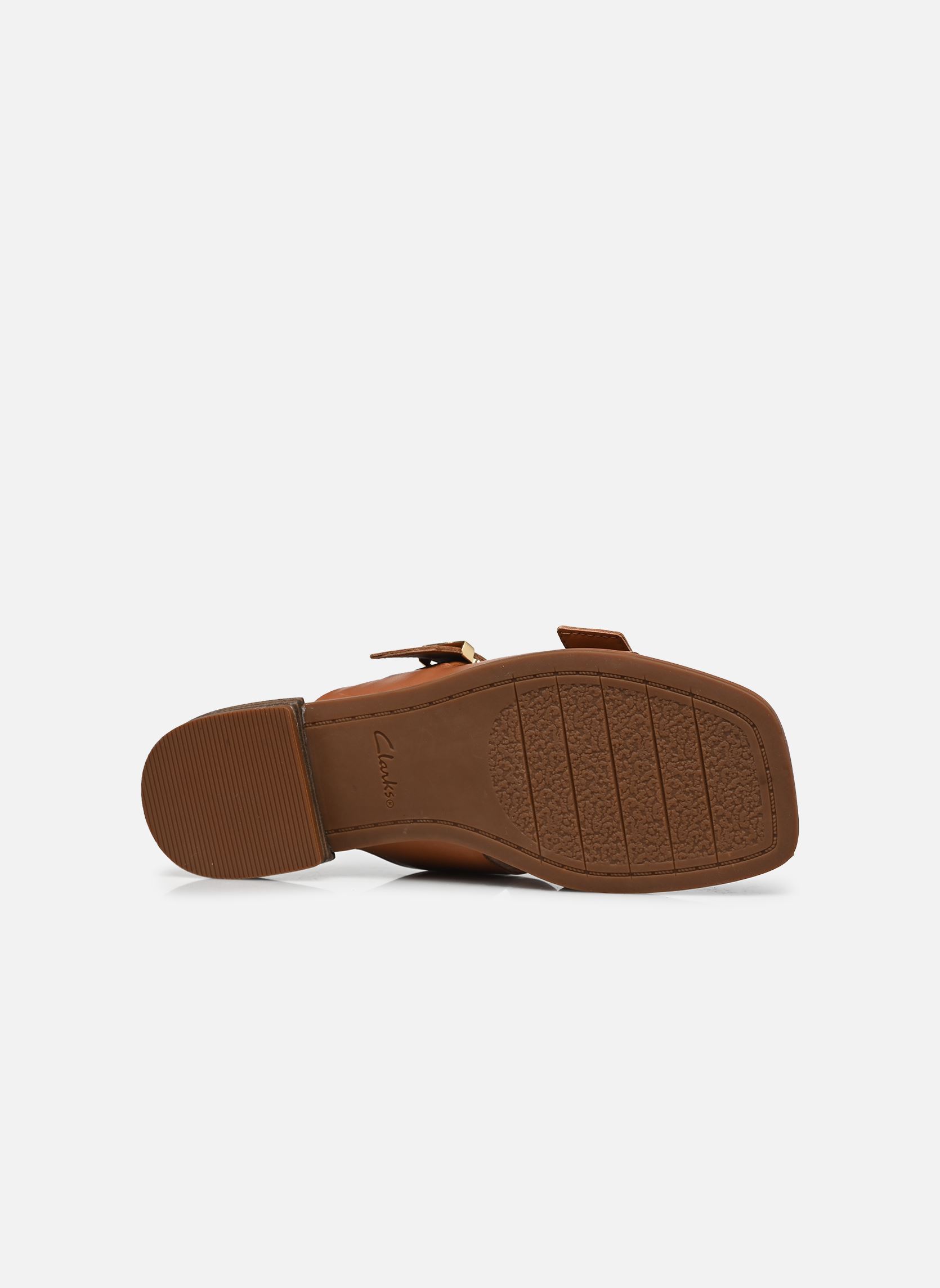 Platte sandalen Ariany Bay A dames bruin Clarks Platte sandalen Ariany Bay A dames bruin TAN LEATHER