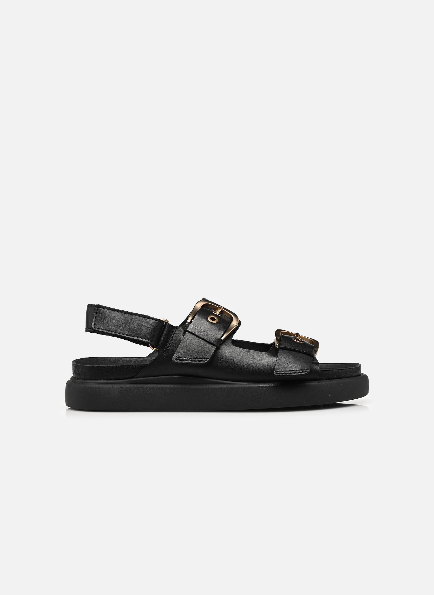 Keil- und Plateausandalen Aristella Bay damen schwarz Clarks Keil- und Plateausandalen Aristella Bay damen schwarz BLACK LEATHER