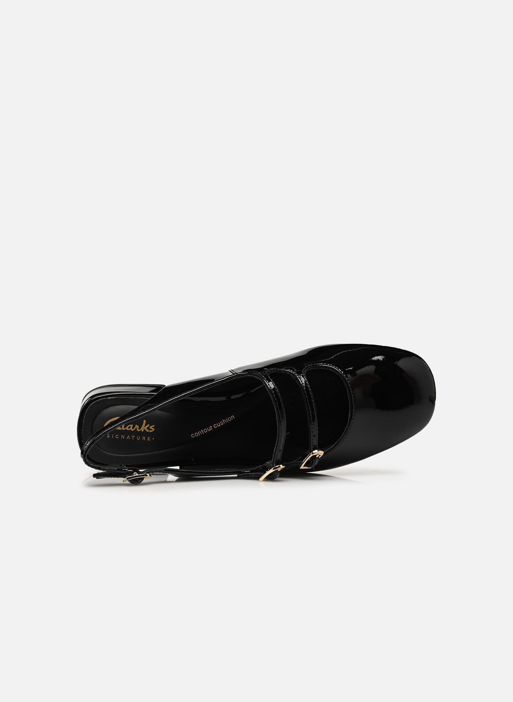 Babies Daiss30 Dazz femme noir Clarks Babies Daiss30 Dazz femme noir BLACK PAT LEA