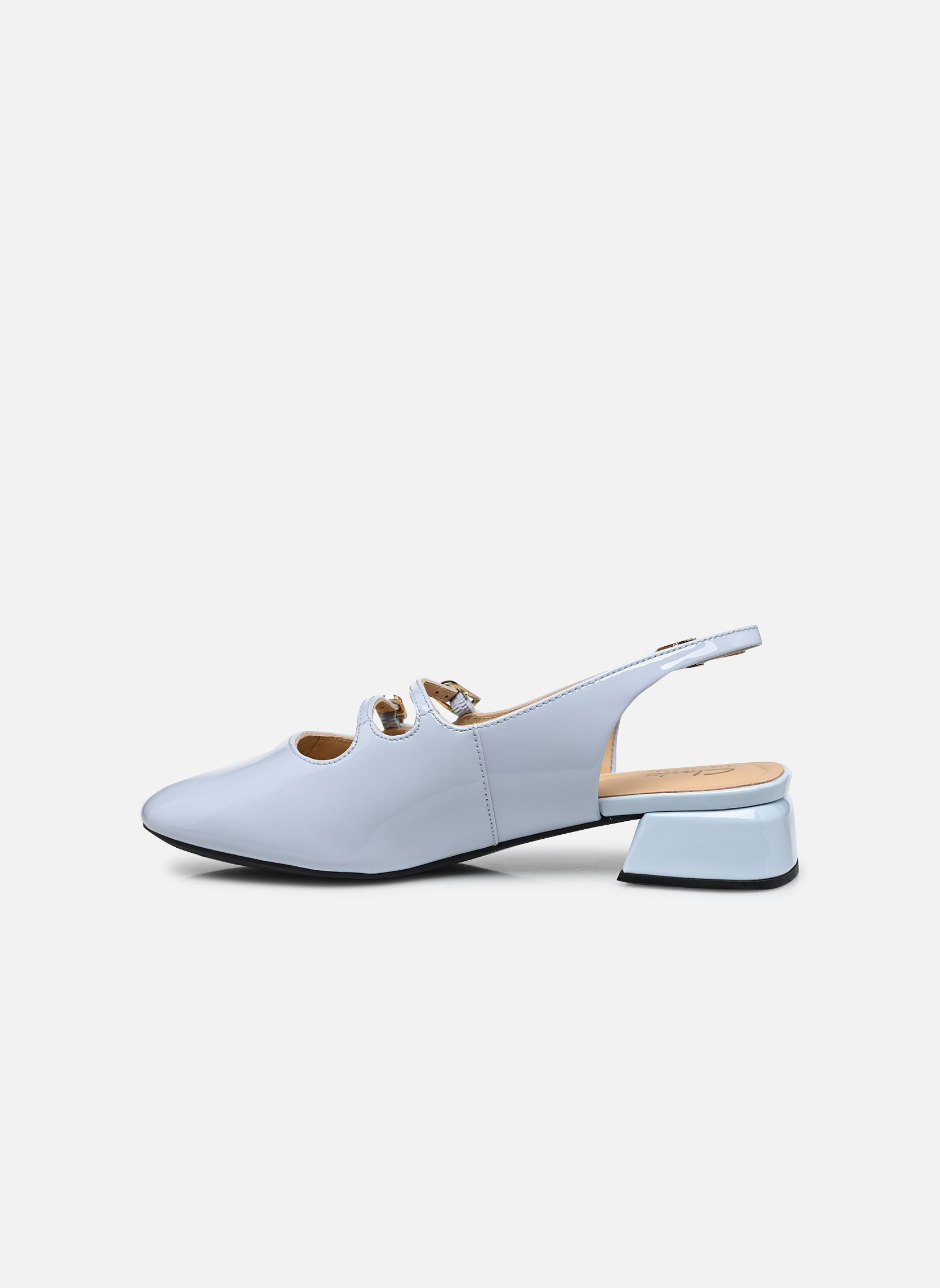 Babies Daiss30 Dazz femme bleu Clarks Babies Daiss30 Dazz femme bleu LGT BLUE PAT LEA