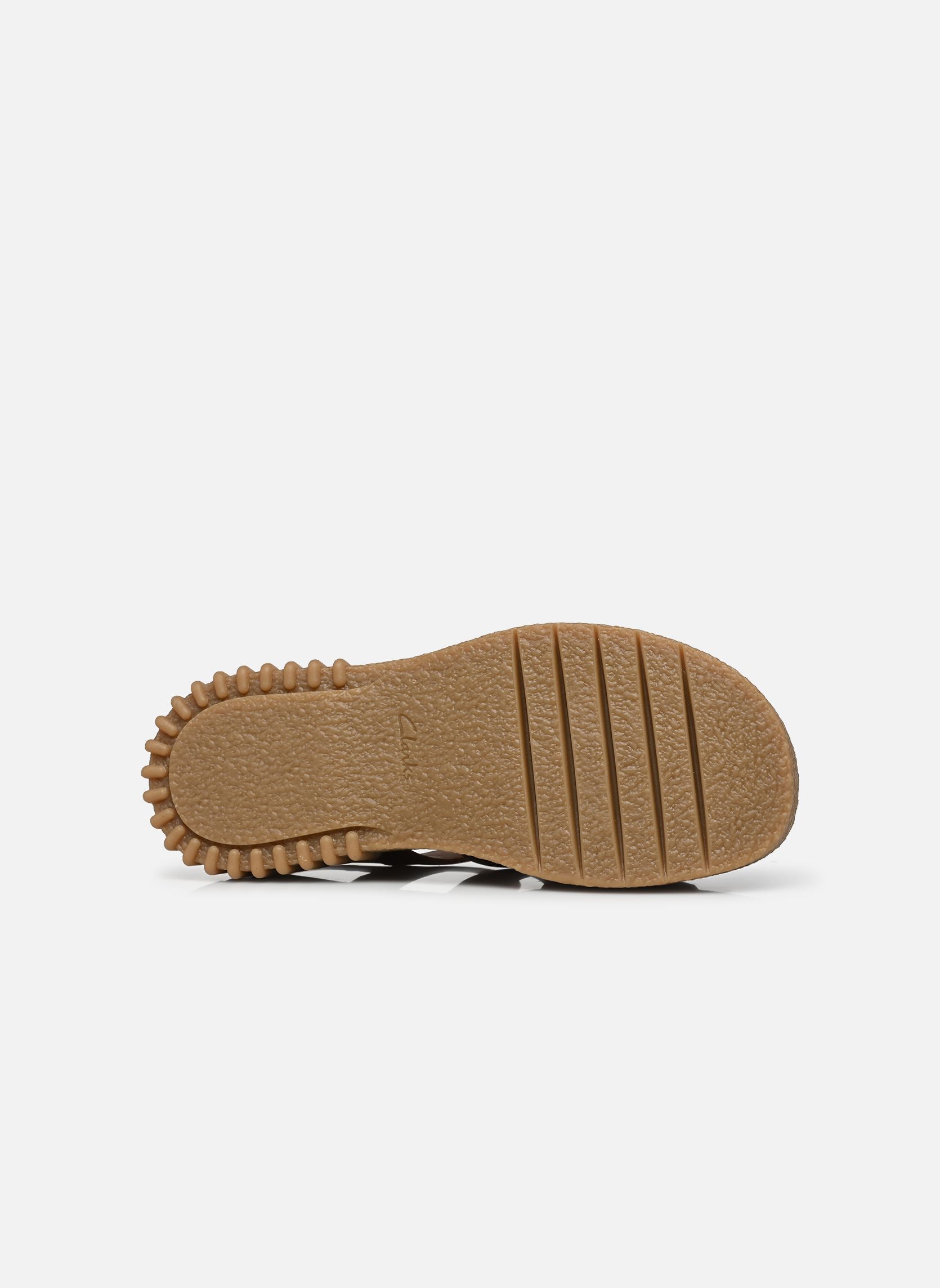 Sandales compensées et plateformes Evamar Strap femme marron Clarks Sandales compensées et plateformes Evamar Strap femme marron TAN LEATHER