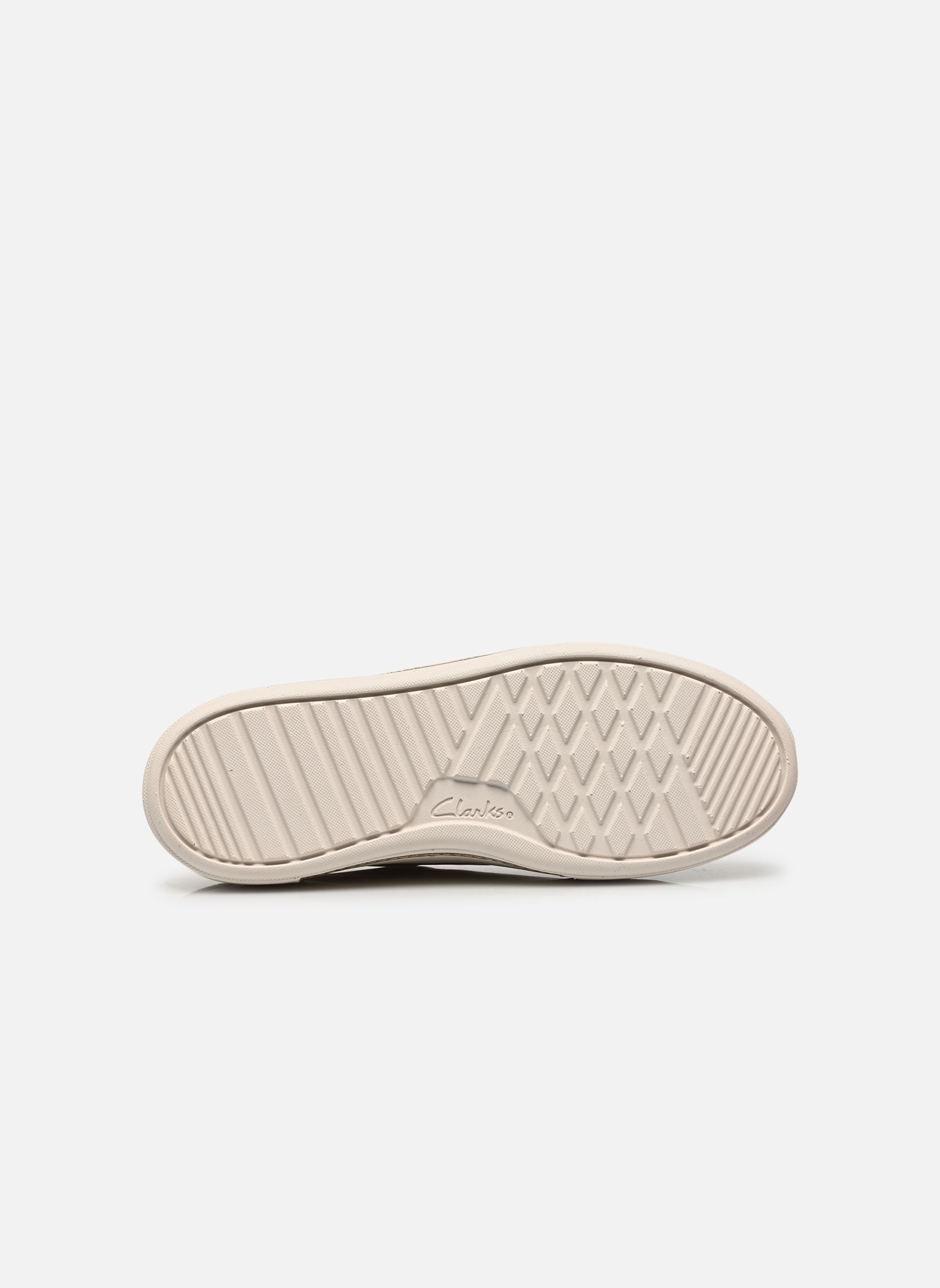 Baskets basses Hollyrose Zip femme beige Clarks Baskets basses Hollyrose Zip femme beige CREAM MULTI