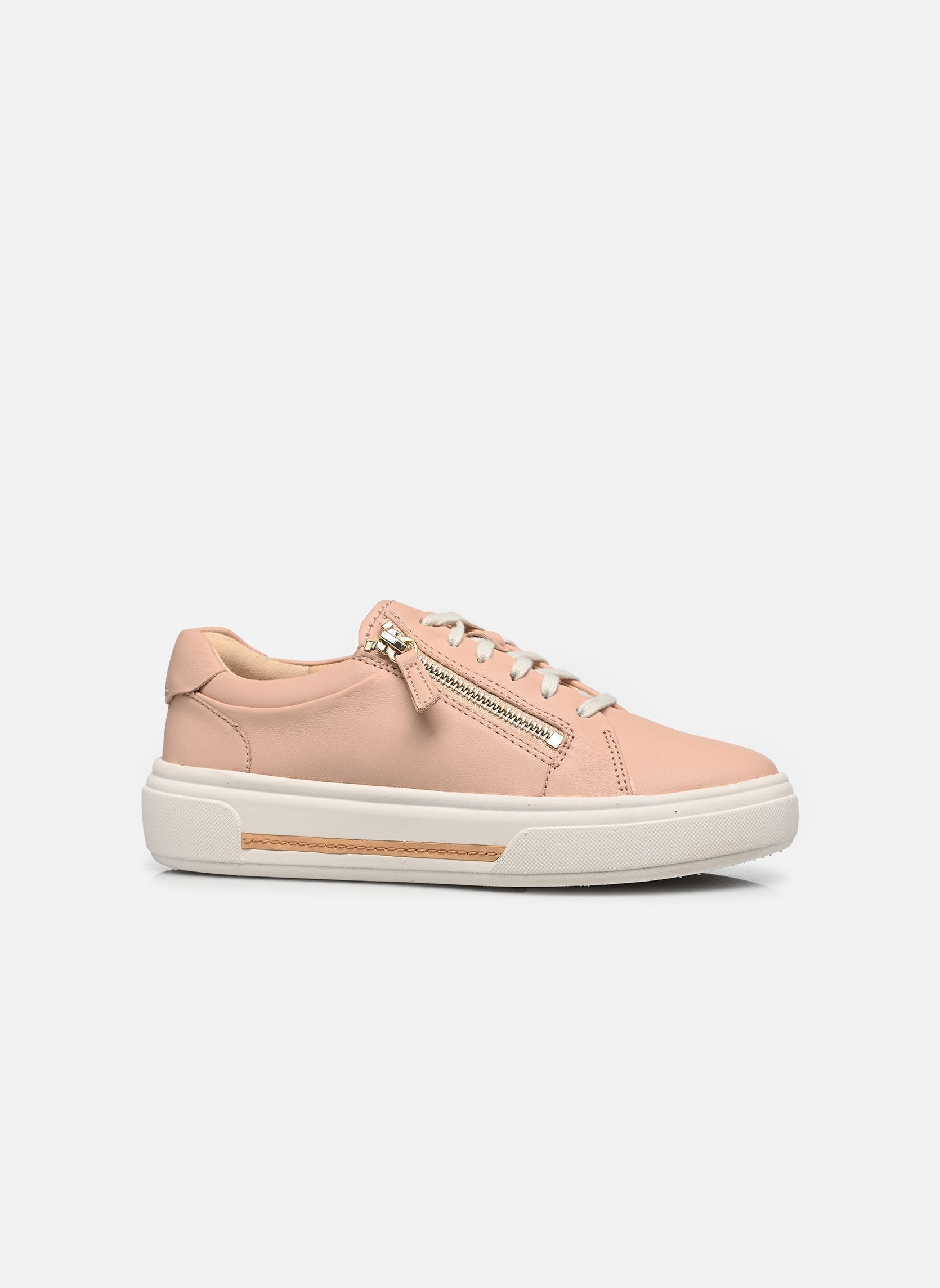 Baskets basses Hollyrose Zip femme rose Clarks Baskets basses Hollyrose Zip femme rose LIGHT PINK LEA