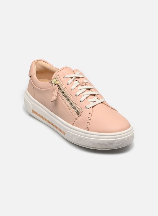 Clarks Baskets basses Hollyrose Zip femme rose