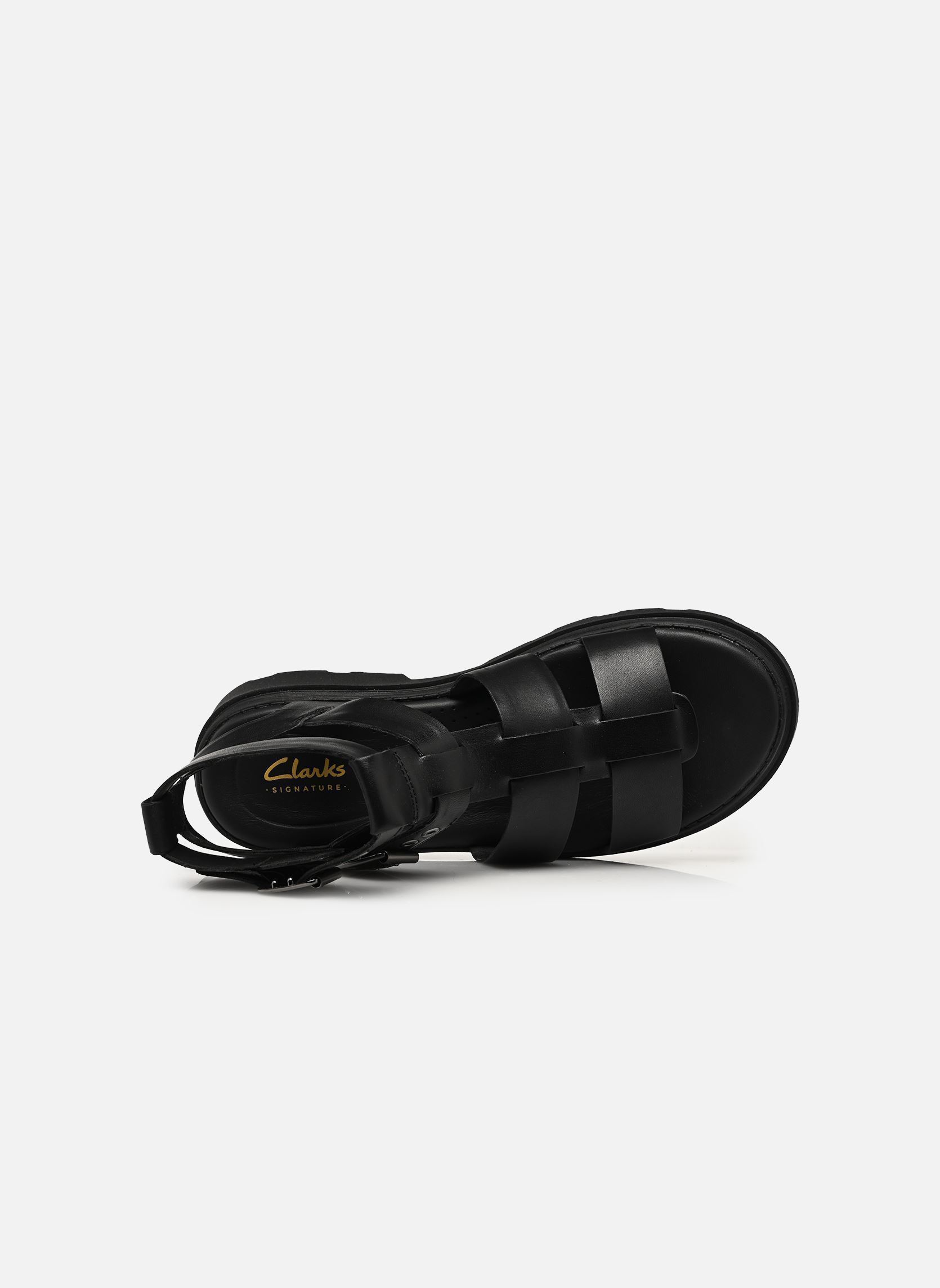 Sandales compensées et plateformes Orinoco3 Cove femme noir Clarks Sandales compensées et plateformes Orinoco3 Cove femme noir BLACK LEATHER