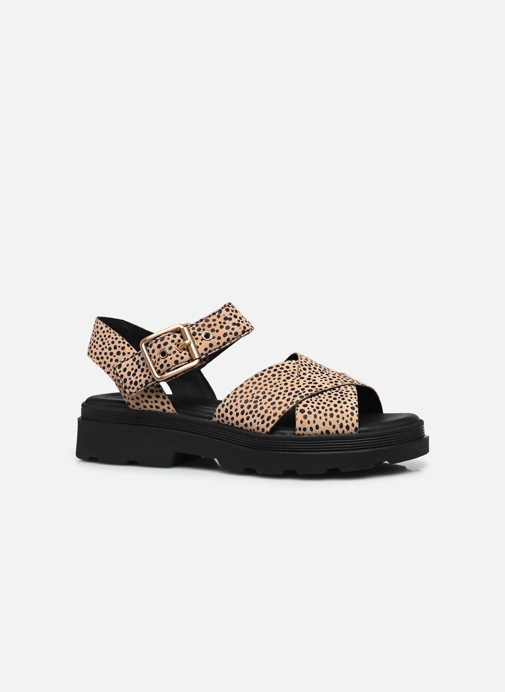 Sandales compensées et plateformes Orinoco3 Cross femme beige Clarks Sandales compensées et plateformes Orinoco3 Cross femme beige ANIMAL PRINT