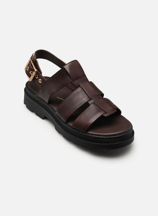 Clarks Keil- und Plateausandalen Orinoco3 Strap damen braun