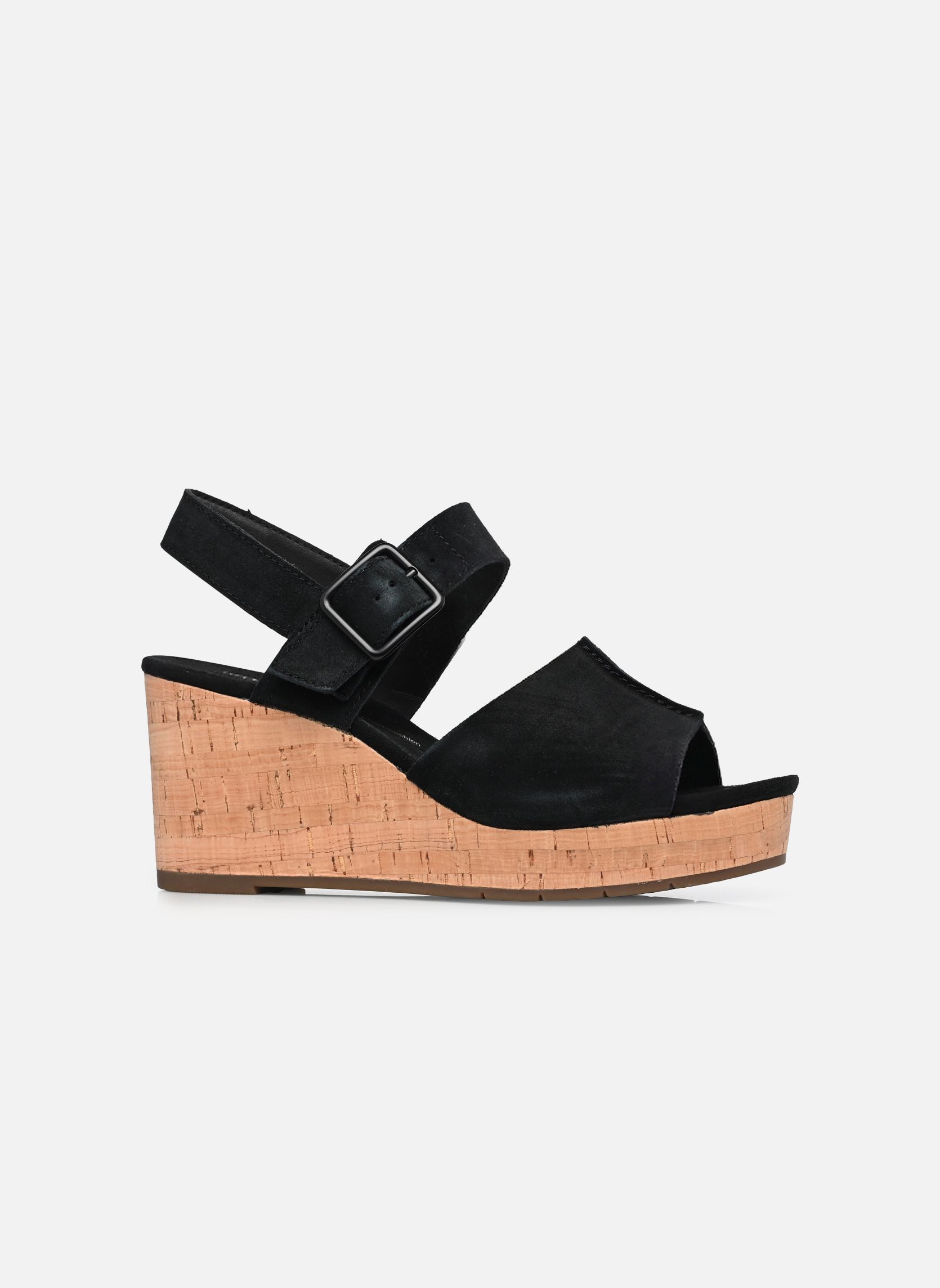 Keil- und Plateausandalen Sabina Dream damen schwarz Clarks Keil- und Plateausandalen Sabina Dream damen schwarz BLACK SDE
