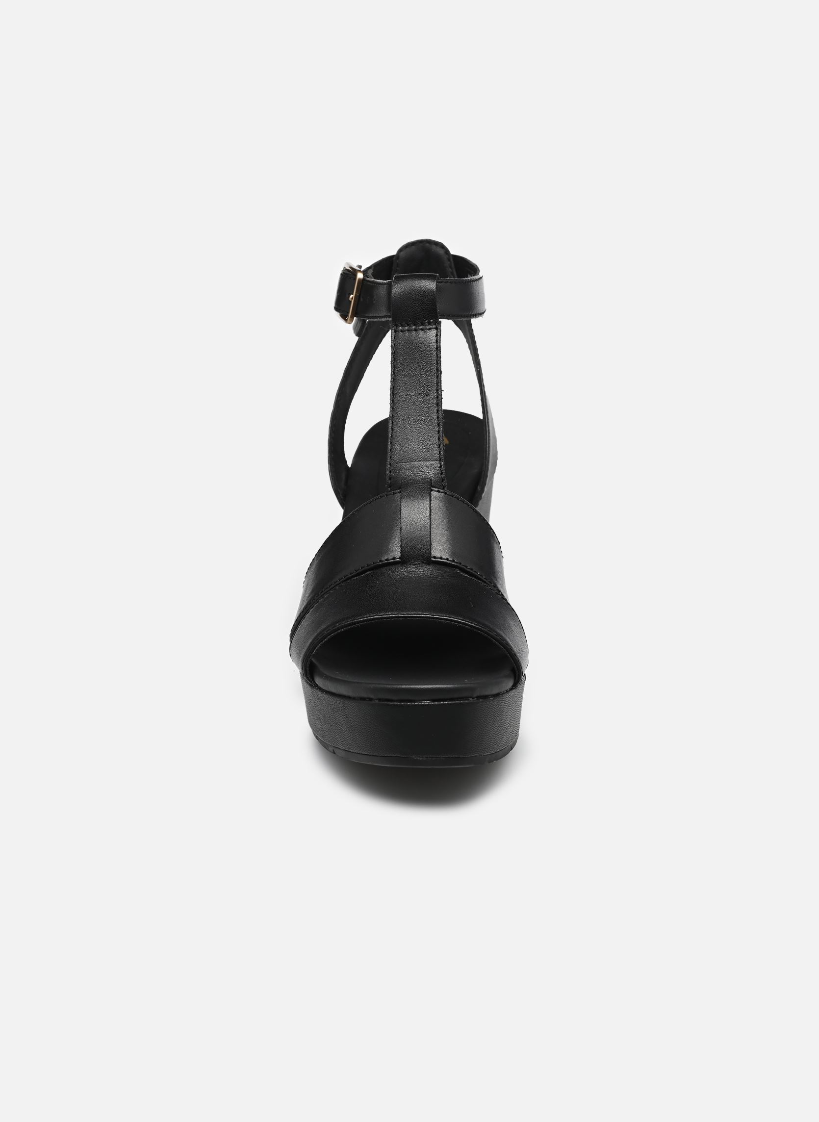 Keil- und Plateausandalen Sabina Hope damen schwarz Clarks Keil- und Plateausandalen Sabina Hope damen schwarz BLACK LEATHER