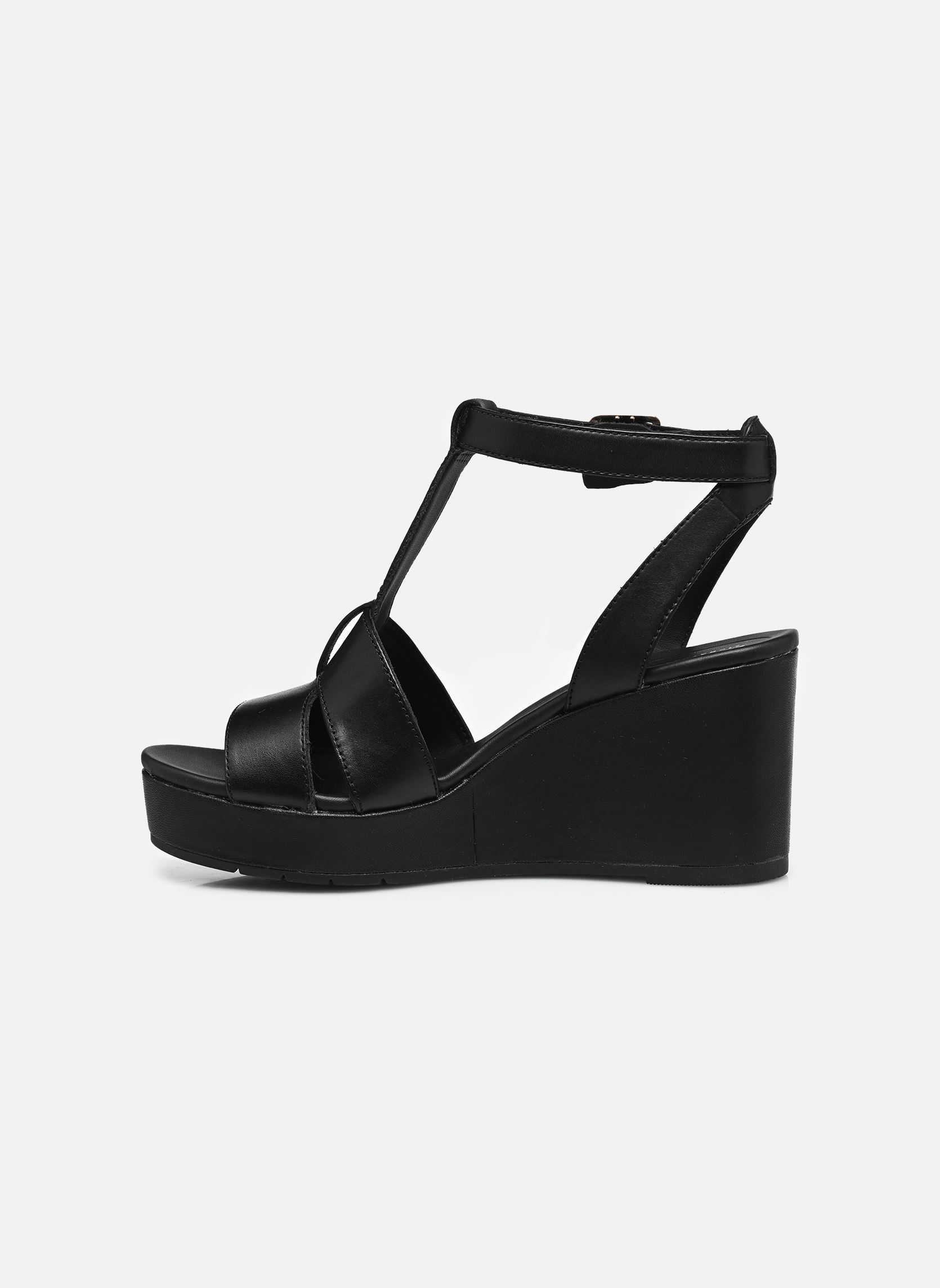 Keil- und Plateausandalen Sabina Hope damen schwarz Clarks Keil- und Plateausandalen Sabina Hope damen schwarz BLACK LEATHER