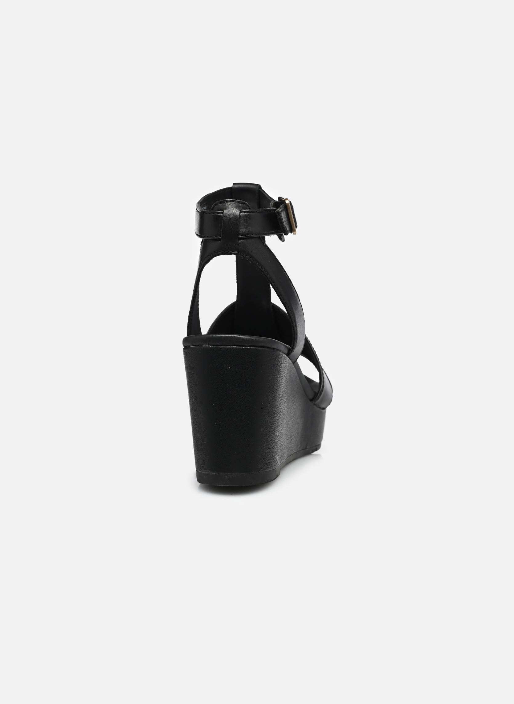 Keil- und Plateausandalen Sabina Hope damen schwarz Clarks Keil- und Plateausandalen Sabina Hope damen schwarz BLACK LEATHER